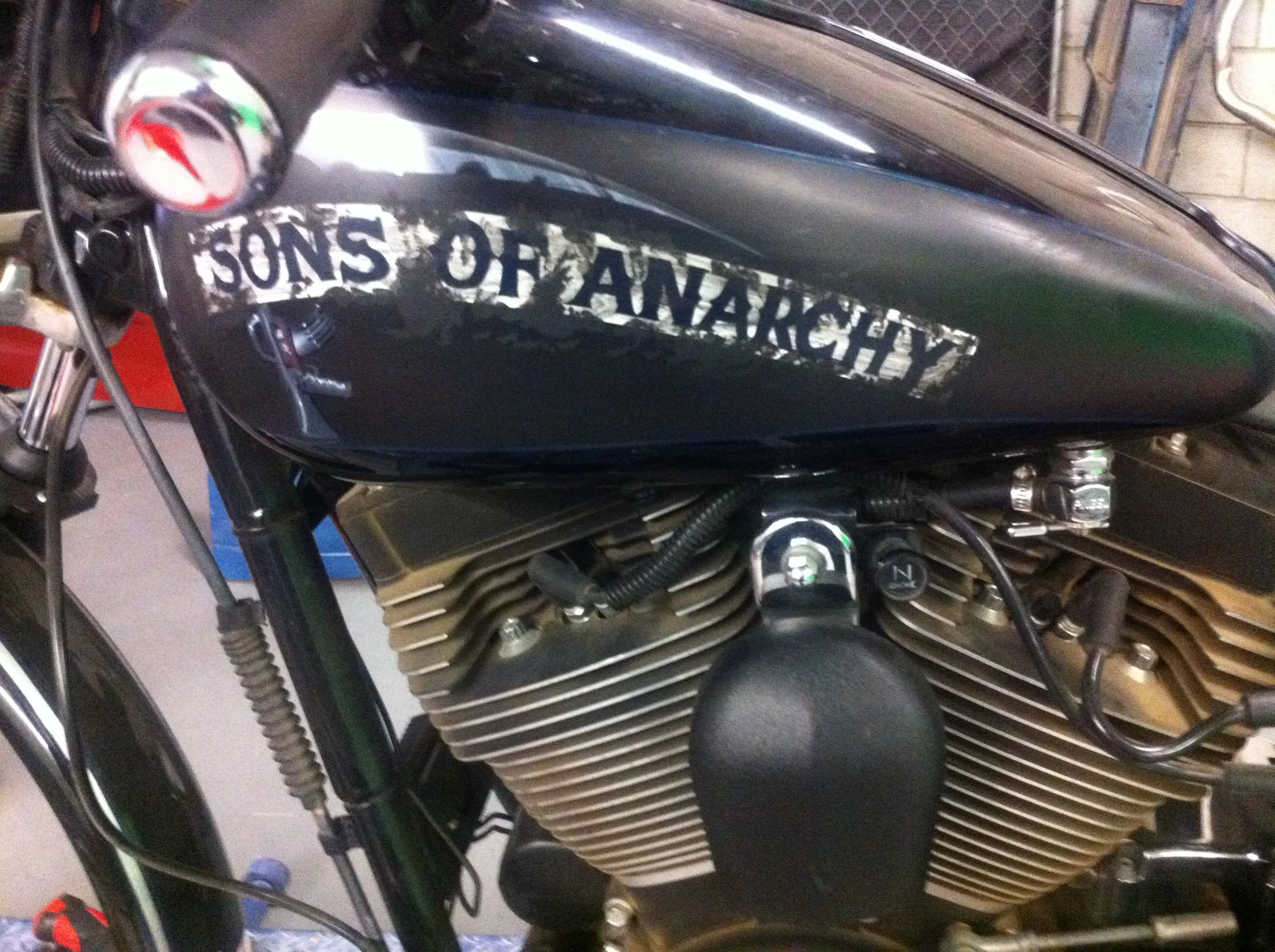FX -TV "Sons Of Anarchy" shoot