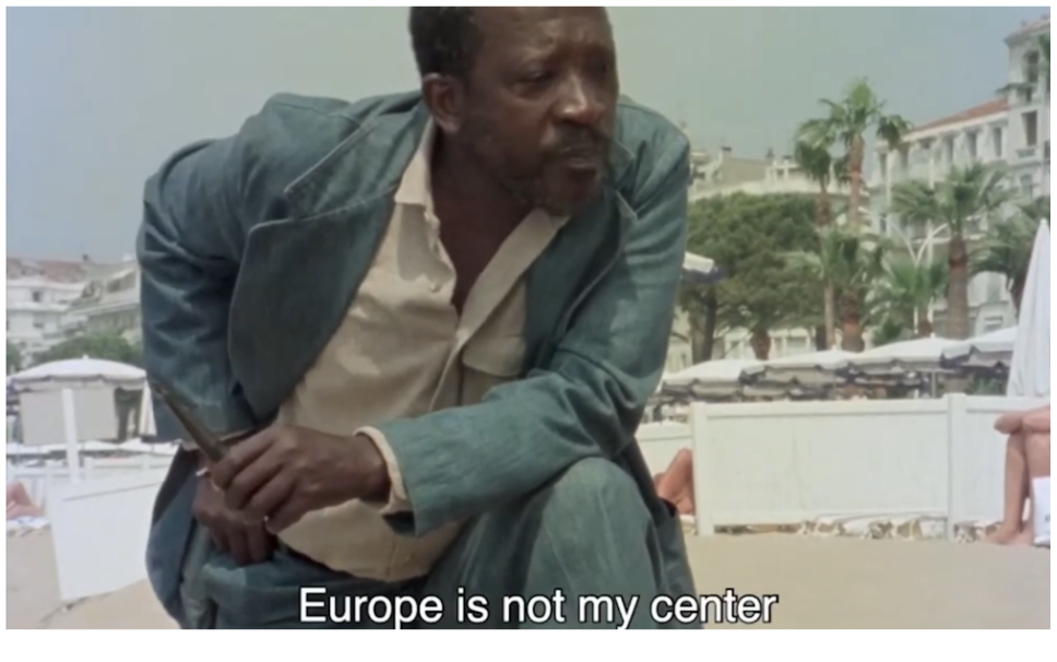 Europe is on the outskirts, (00:40:40), Moving image, (Found footage: film collage - image mixing), - Stills from film 2024