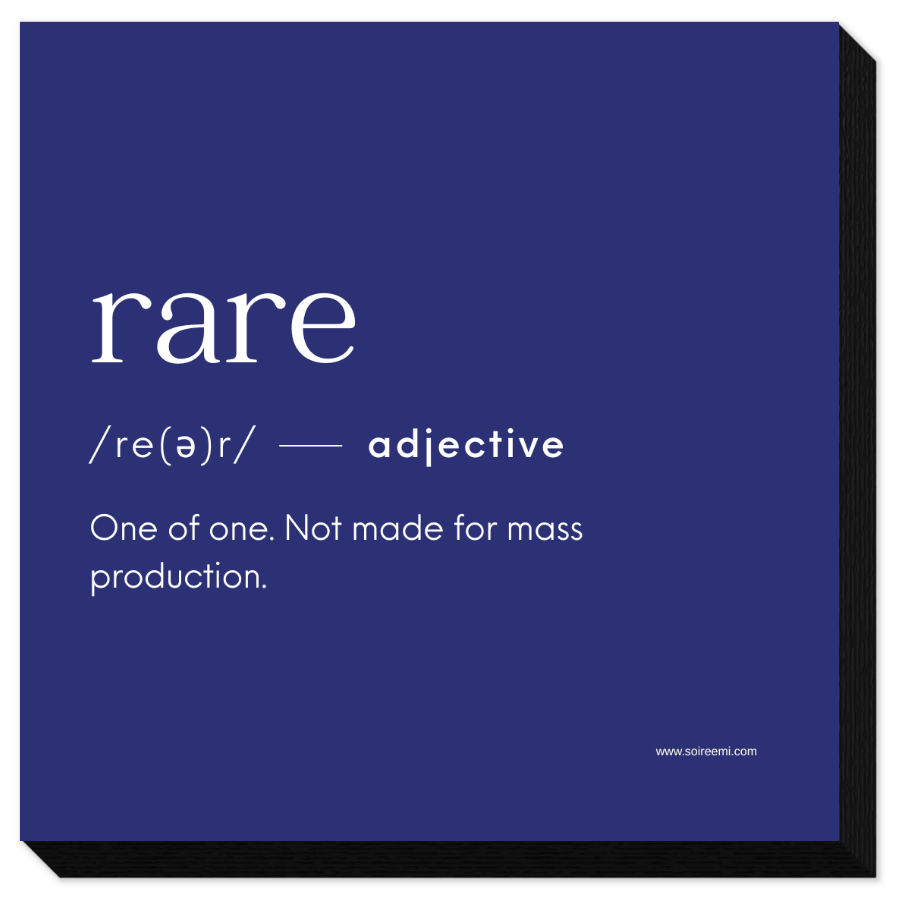 RARE Mounted Word Art