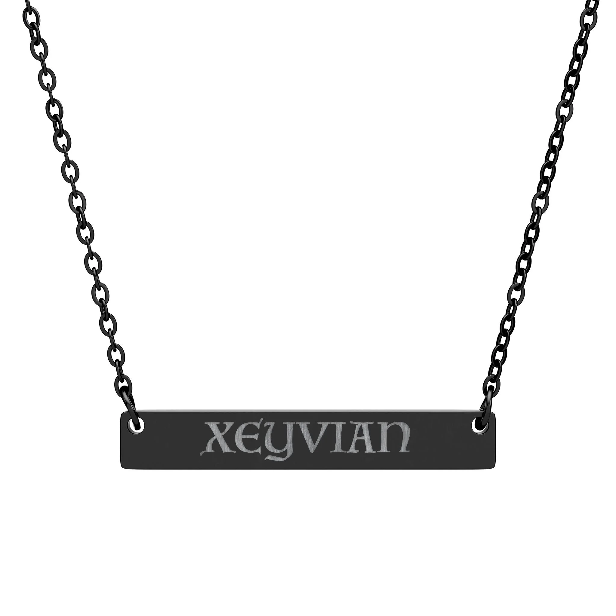 Child of Shivay: Xeyvian Bar Necklace