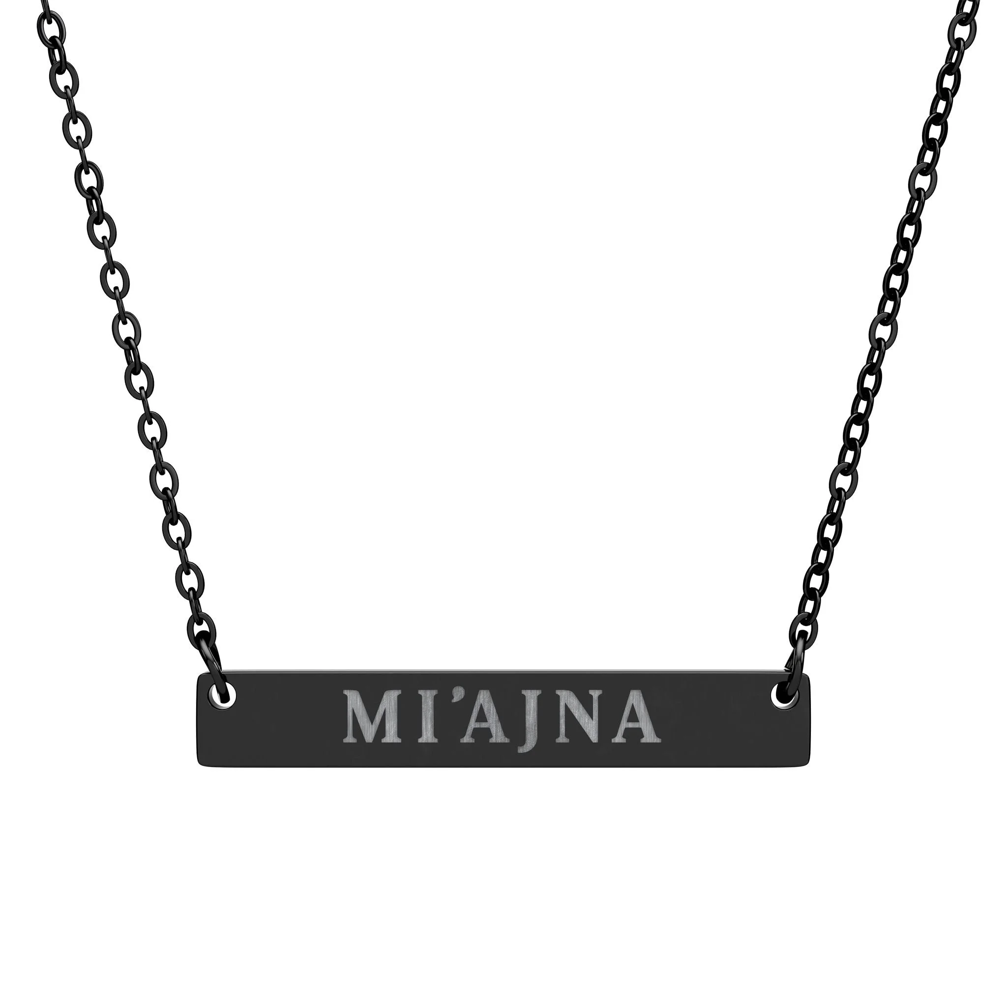 Child of Shivay: Mi'ajna Bar Necklace