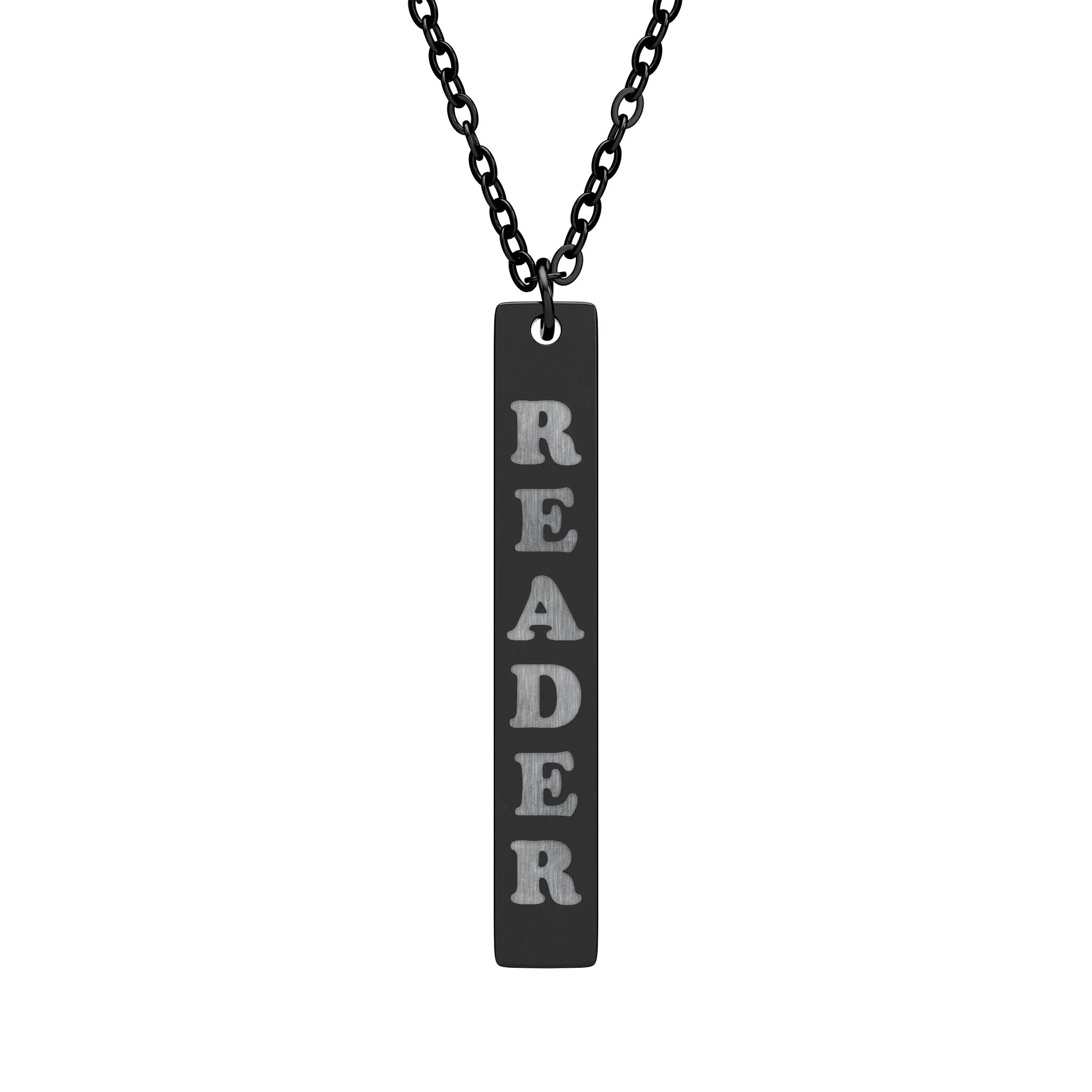 Reader Bar Necklace