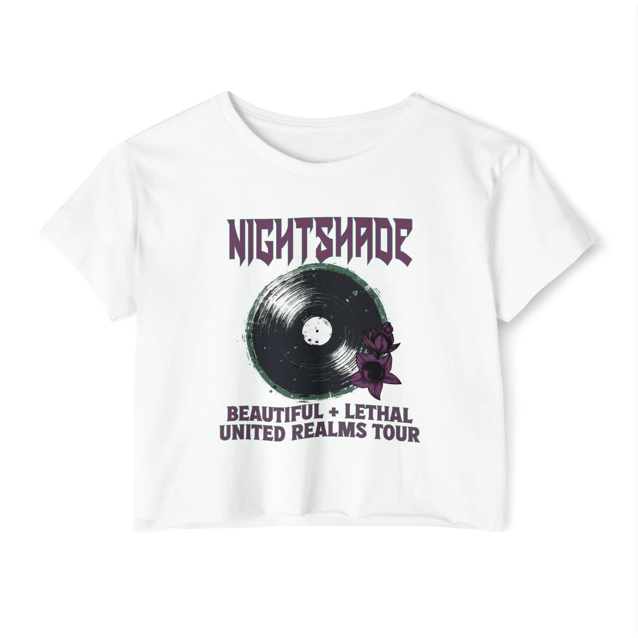 Crown of Olympus: United Realms Tour Festival Crop Top