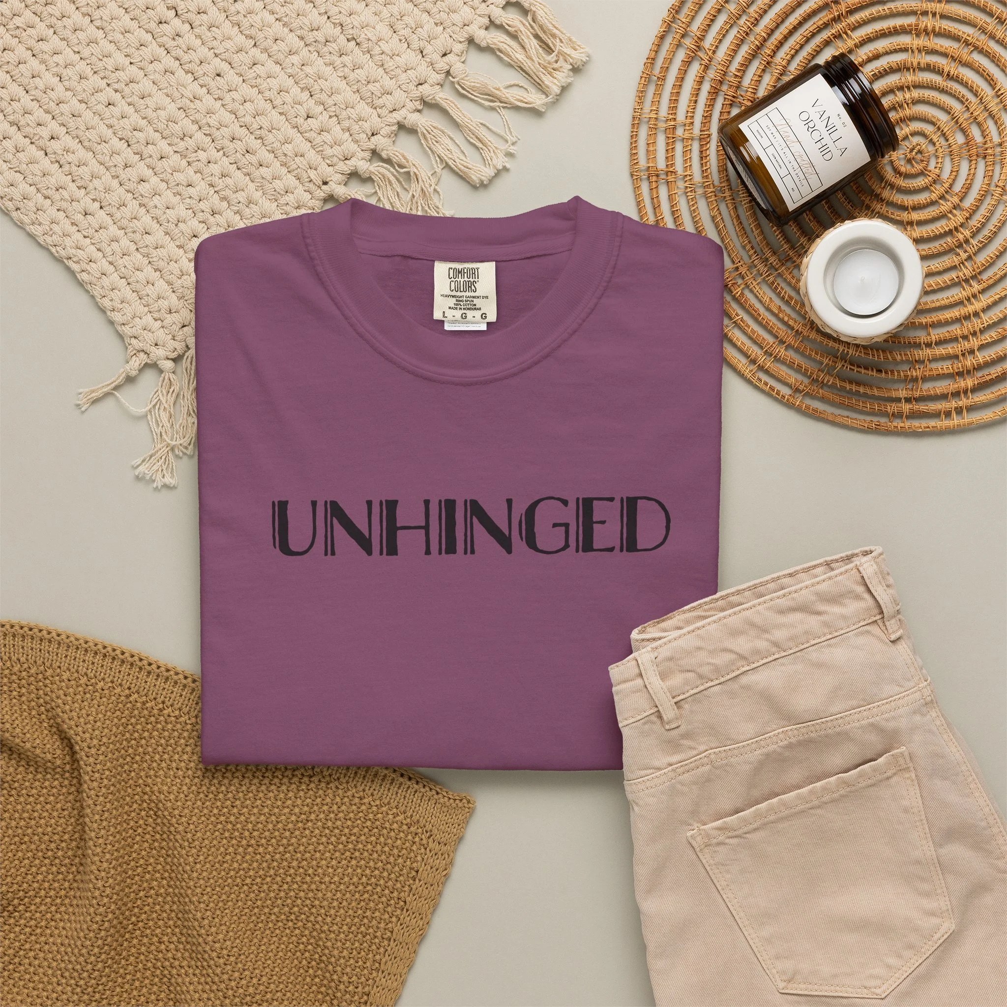Unhinged Tee by Vudora Marie™