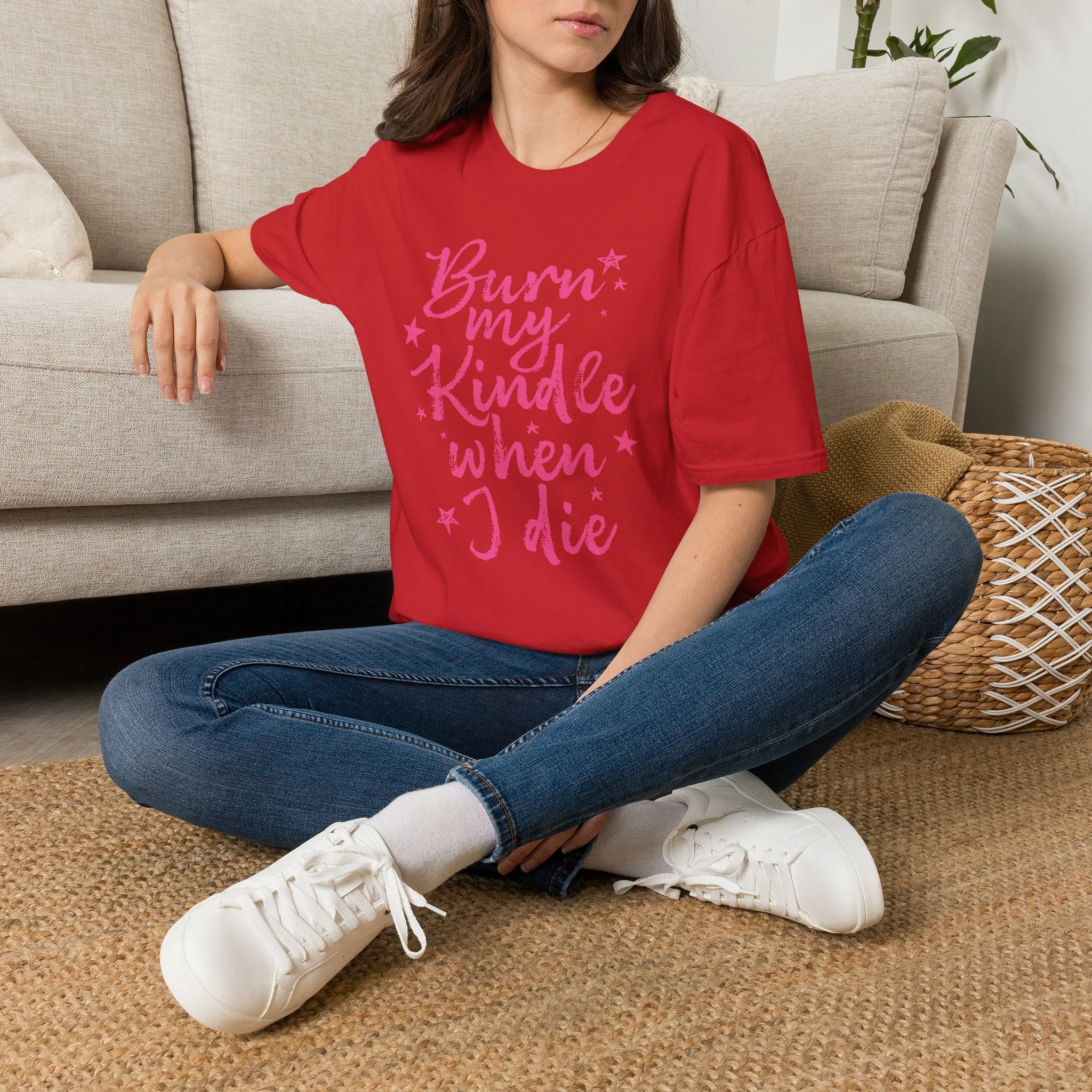 Burn My Kindle Tee