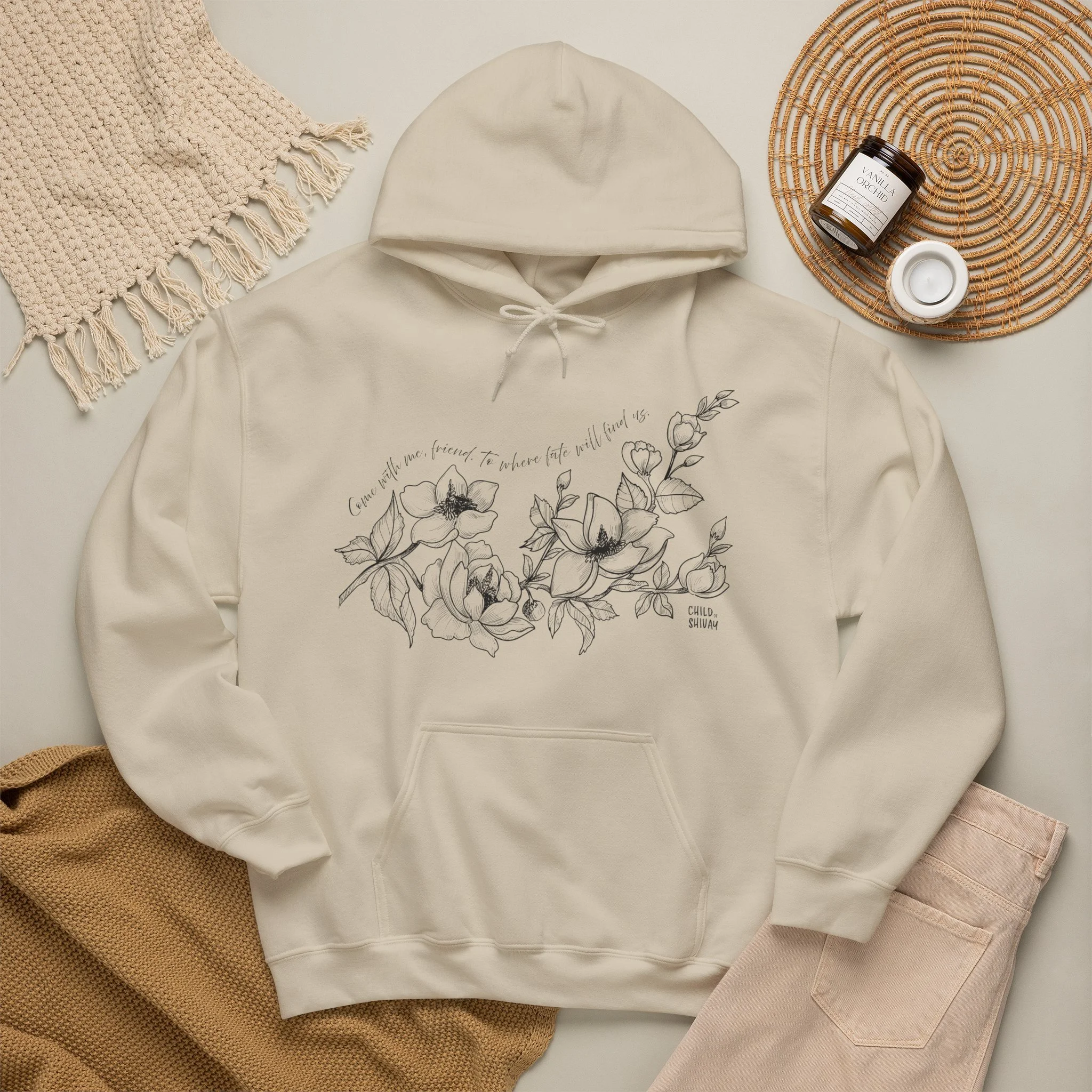 Child of Shivay: Come with Me Hoodie by Vudora Marie™
