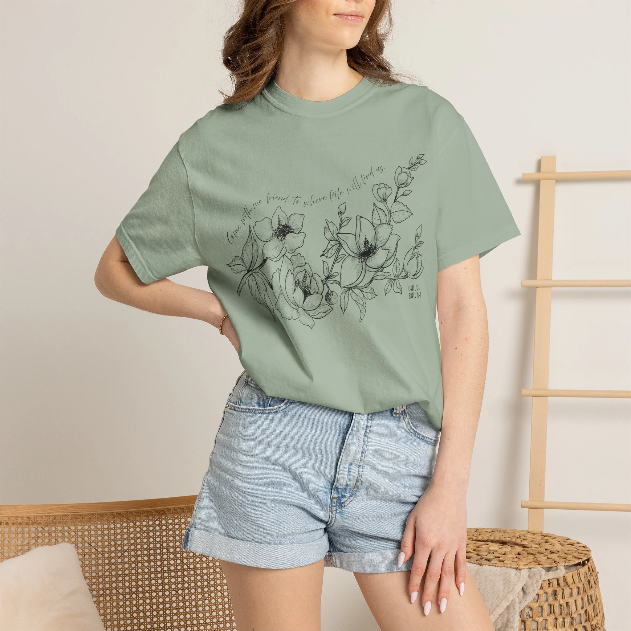 Child of Shivay: Come with Me Tee by Vudora Marie™