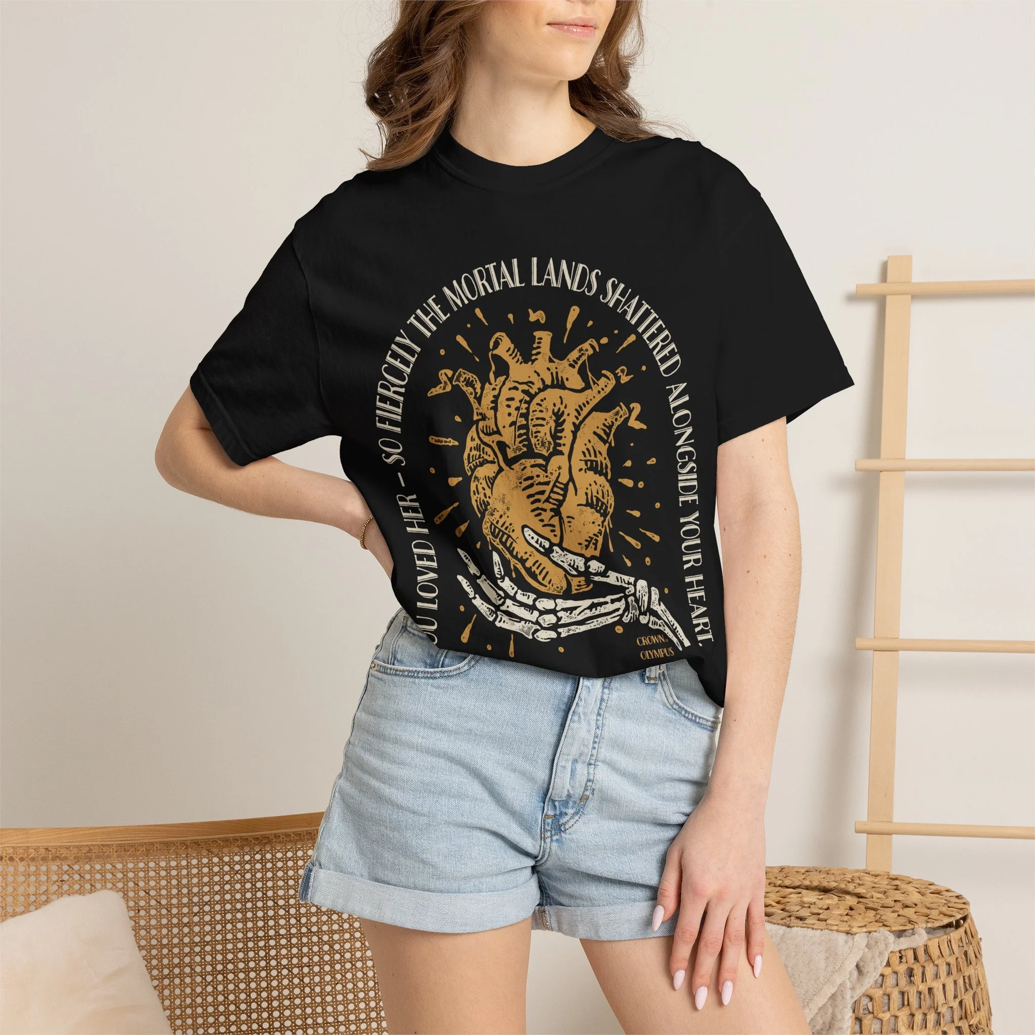 Crown of Olympus: Demeter's Heart Tee by Vudora Marie™