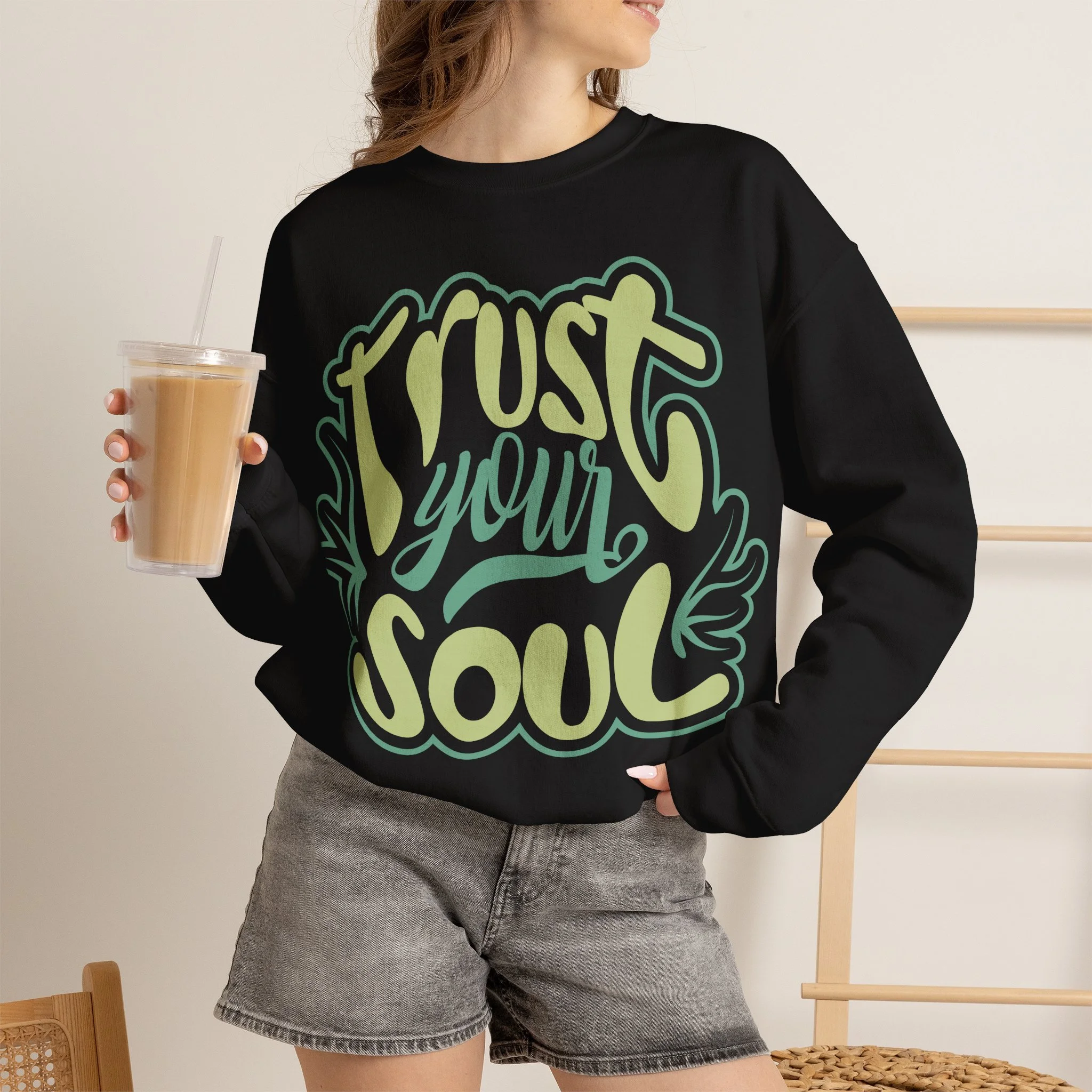 Trust Your Soul Crewneck by Vudora Marie™