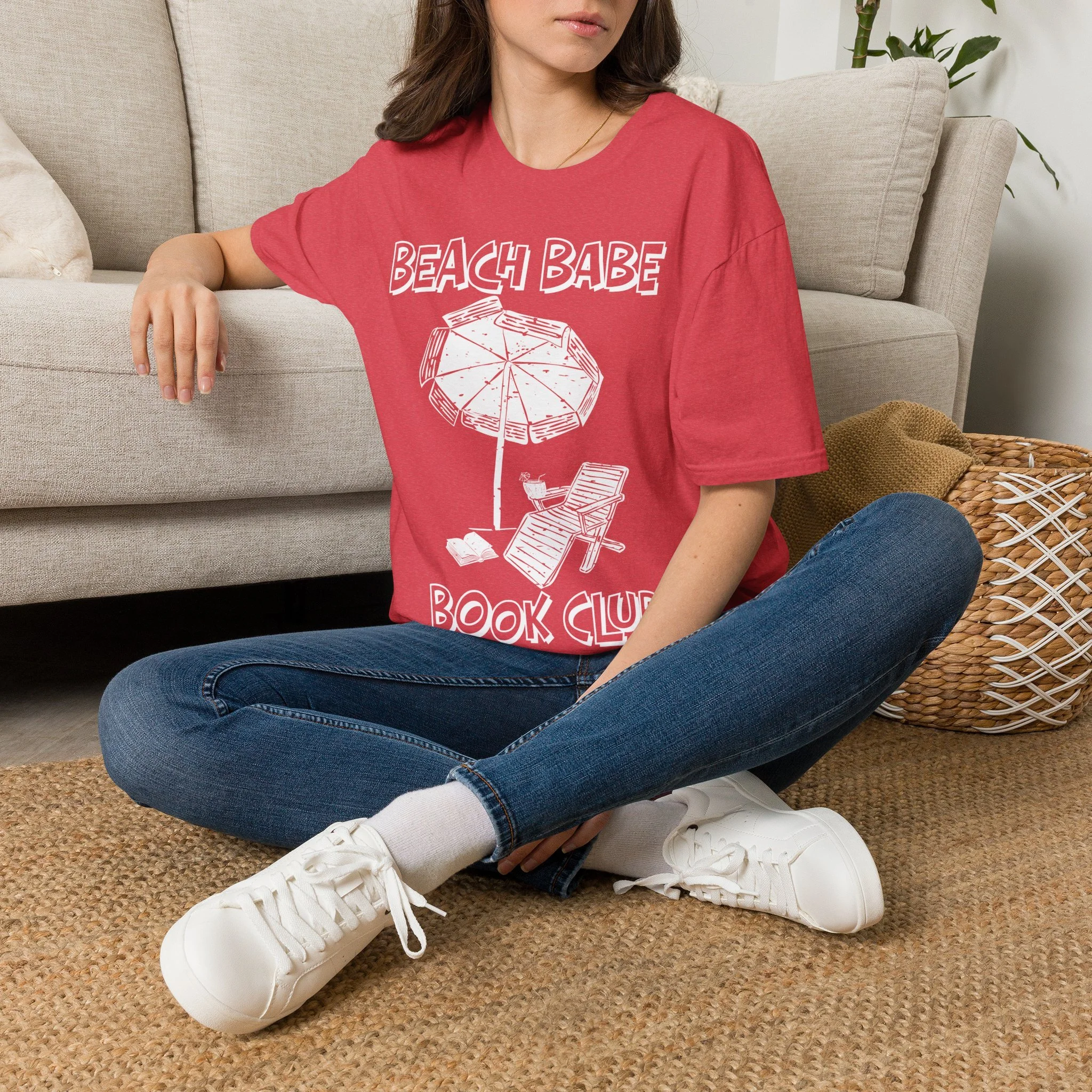 Beach Babe Book Club Softstyle Tee