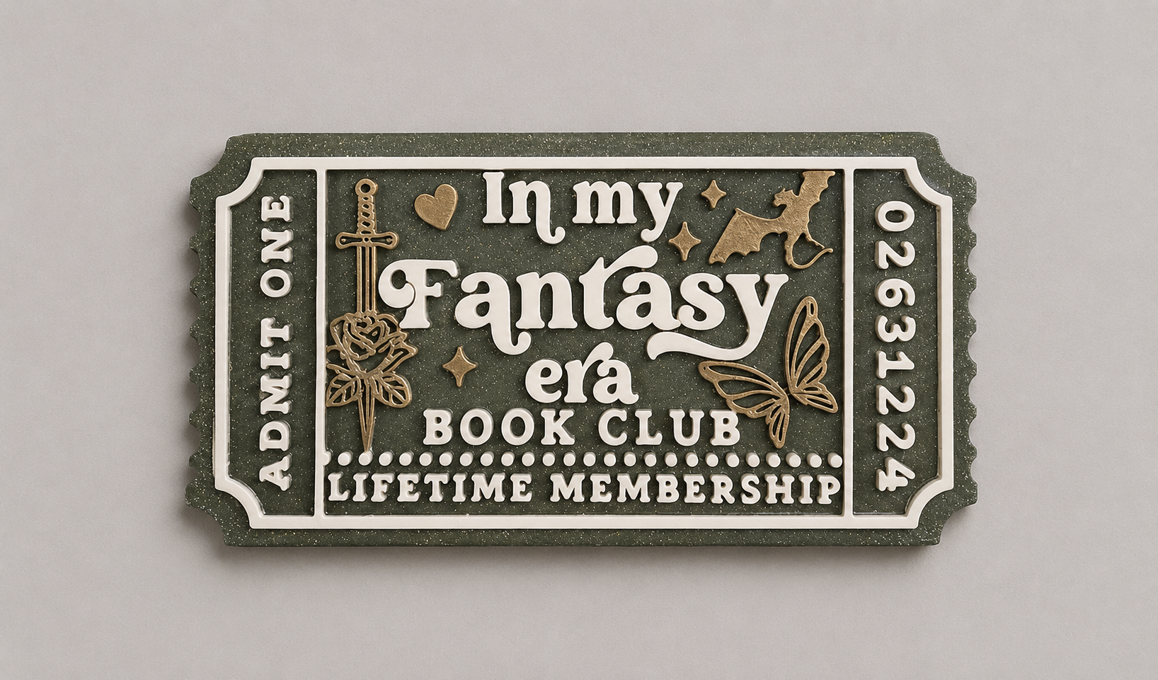 Fantasy Era Book Club Ticket