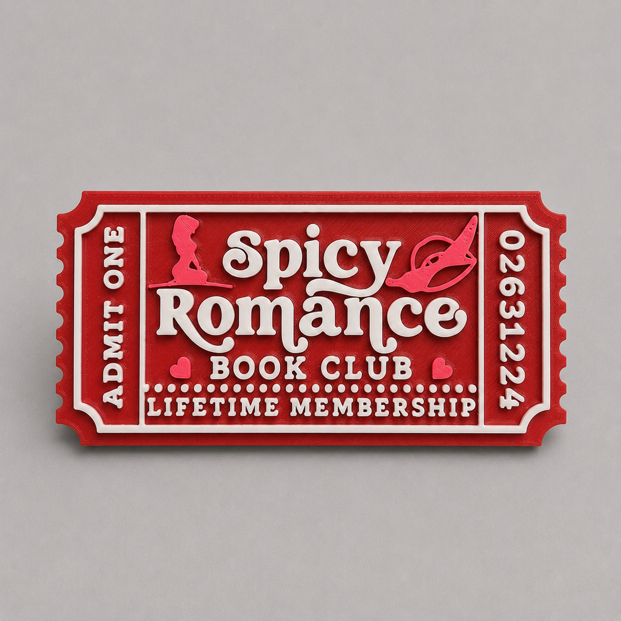 Spicy Romance Book Club Ticket