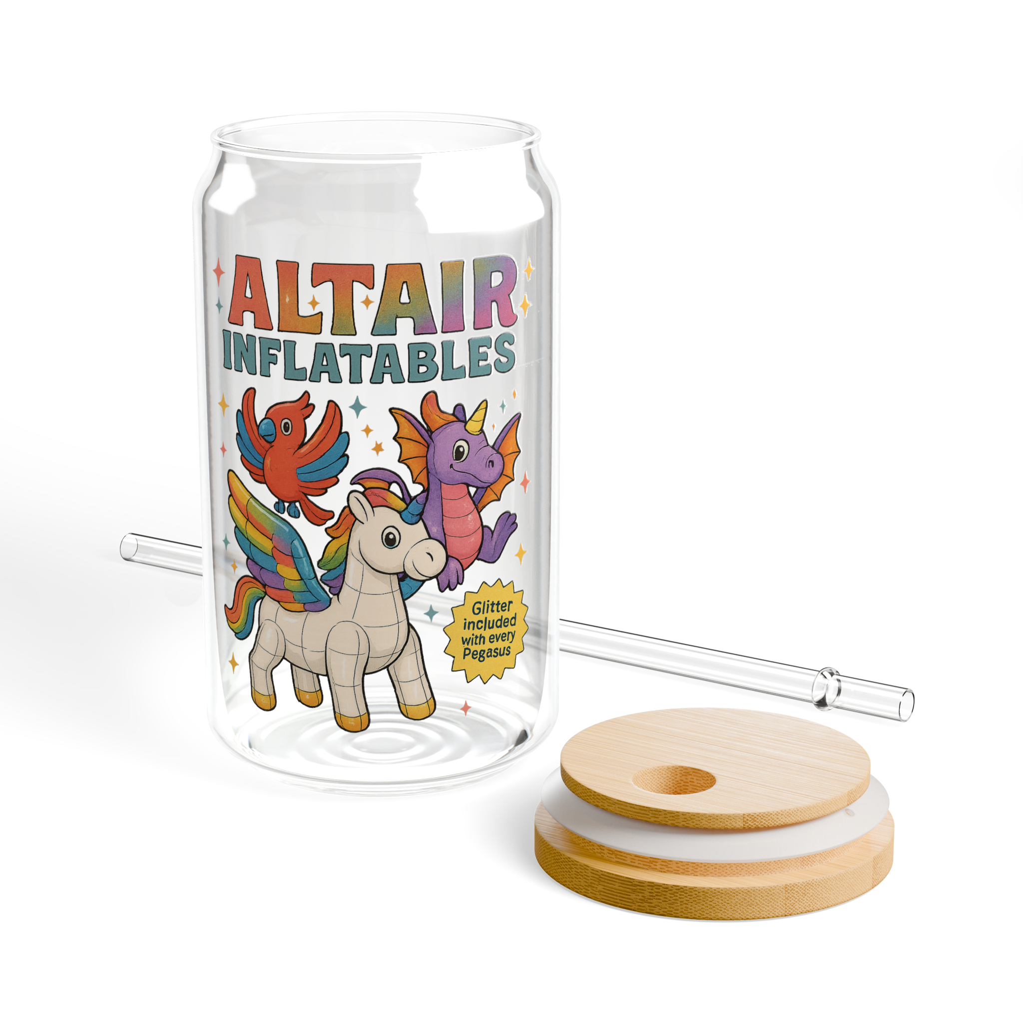 Zodiac Academy: Altair Inflatables Sipper Glass