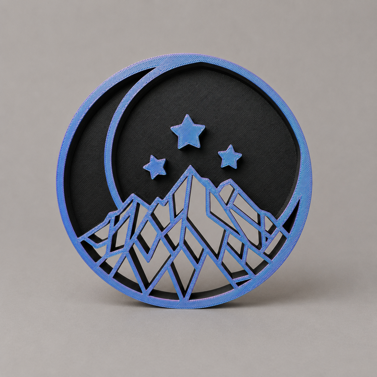 Starry Mountain Bookend