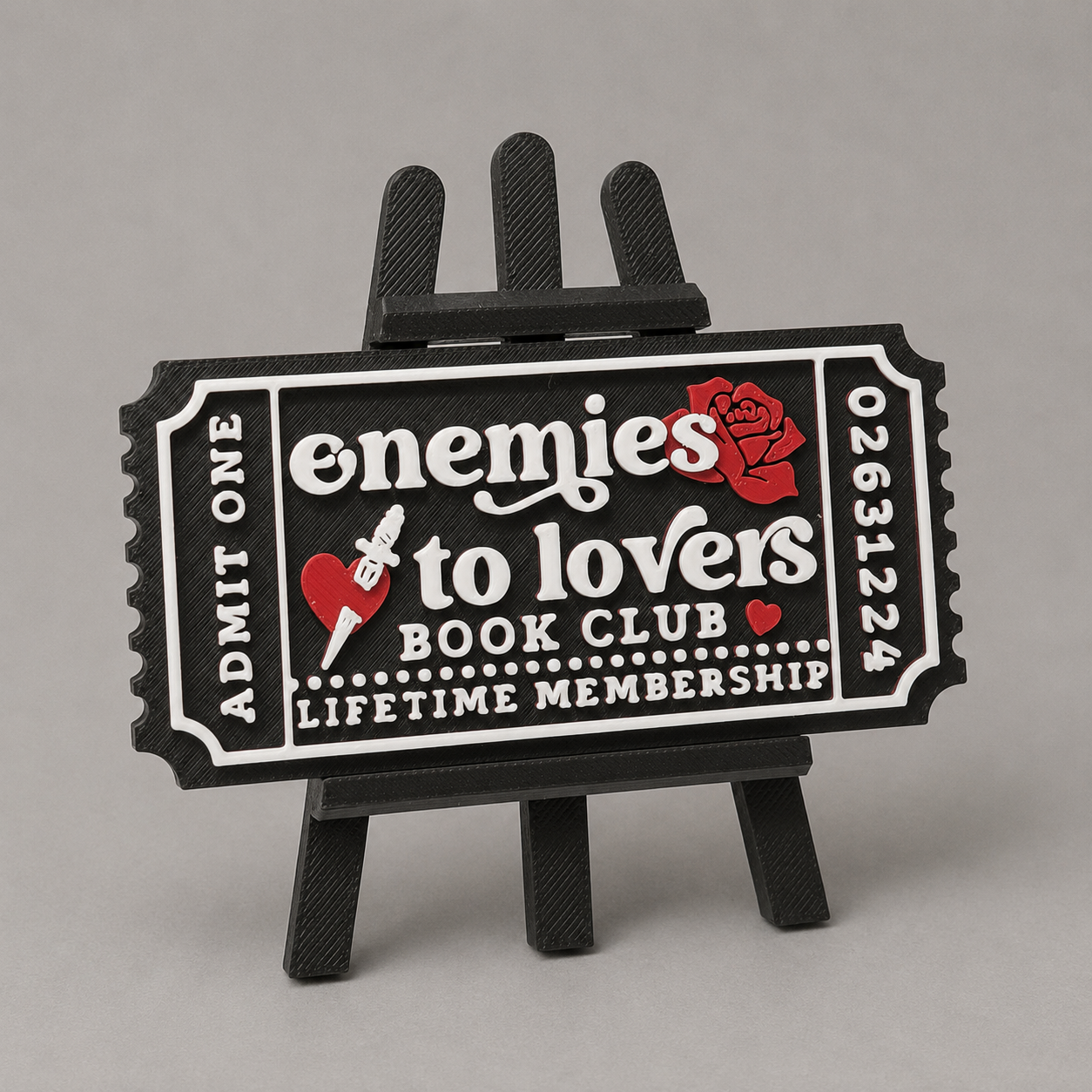 Enemies to Lovers Book Club Ticket