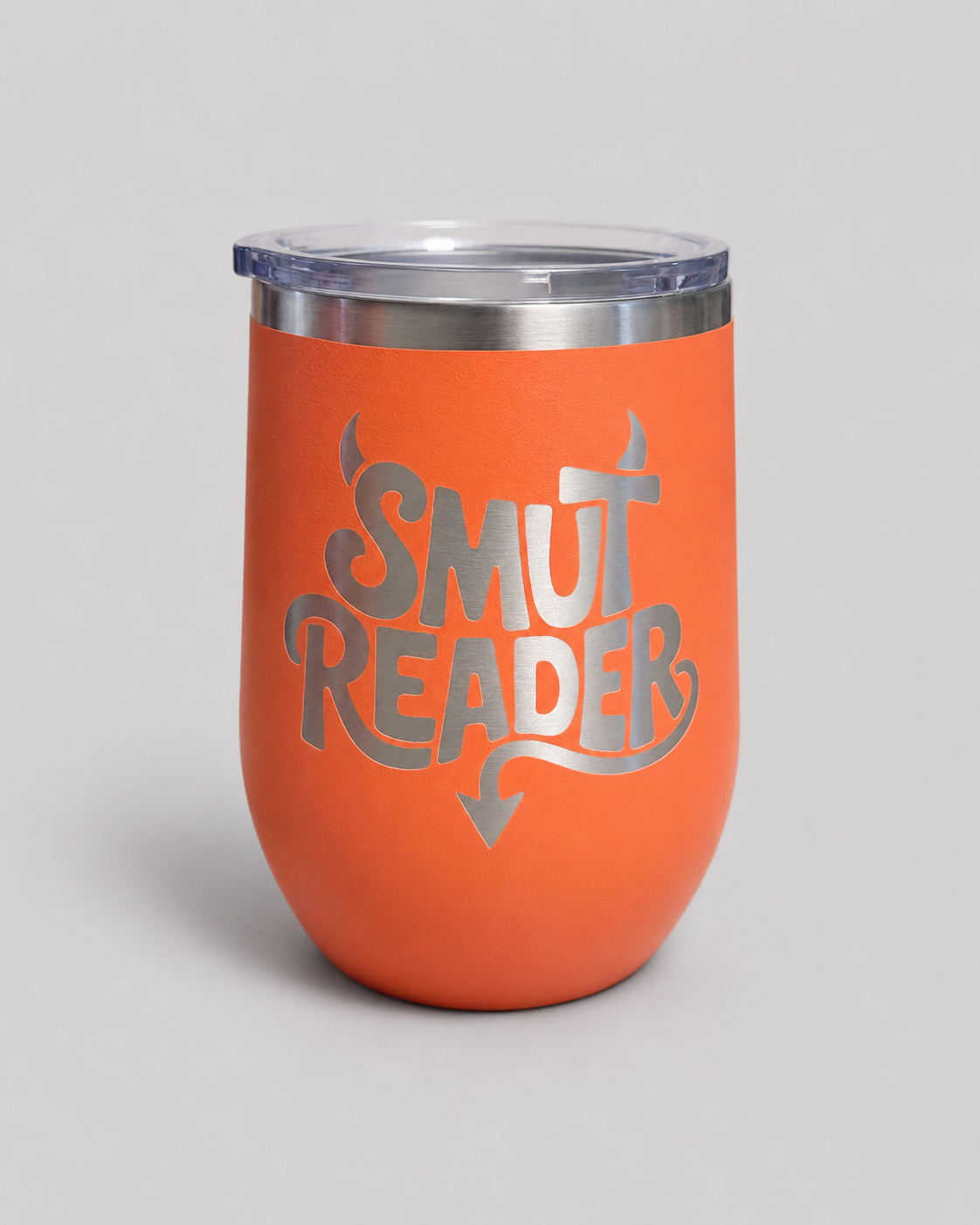 Smut Reader Coral Polar Camel Wine Tumbler
