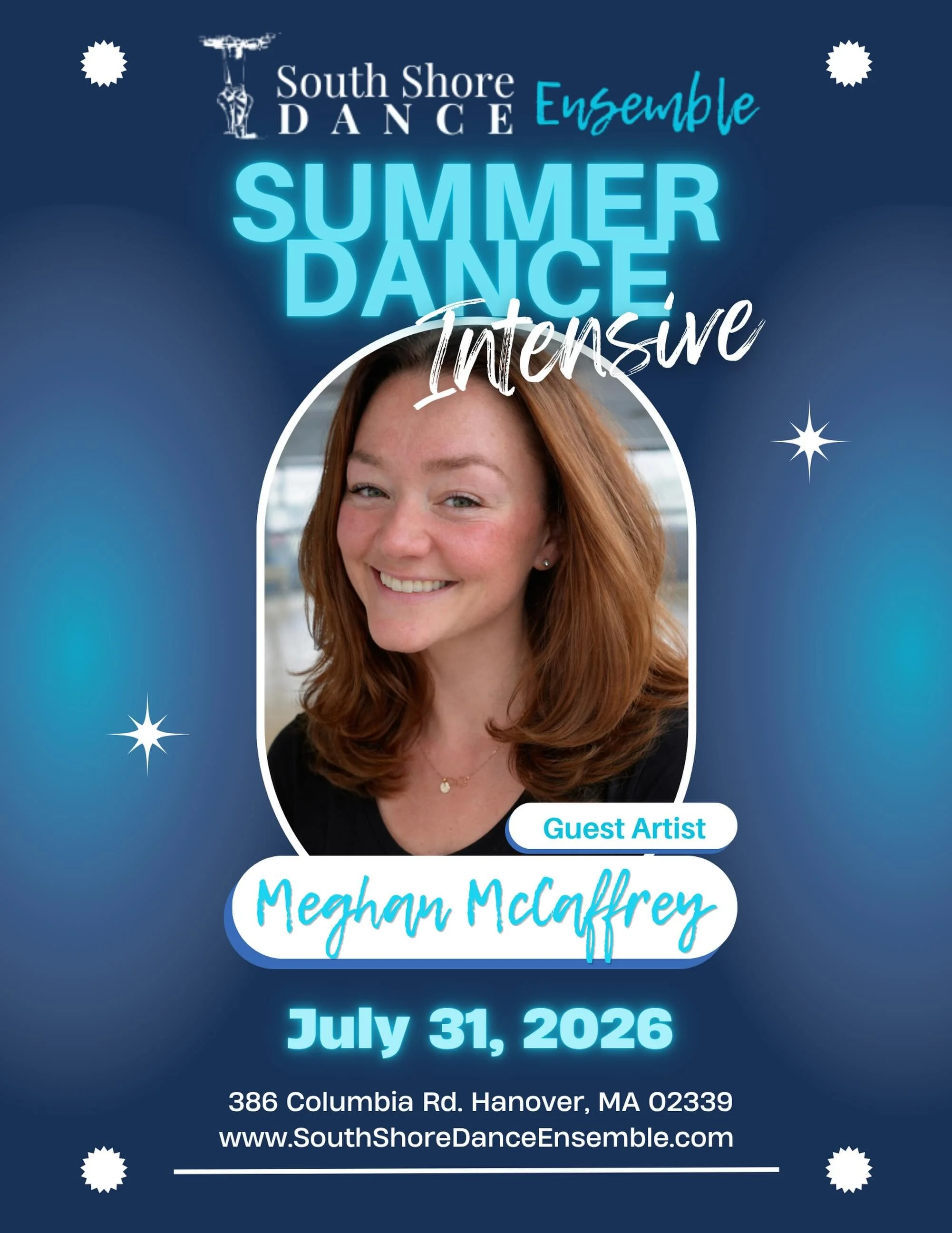 Another exciting summer reveal! 
We&rsquo;re thrilled to announce Meghan McCaffrey as an SSDE Summer Guest Artist!
Her passion, creativity, and love for dance are truly inspiring, and we cannot wait for our dancers to experience her class this summer
