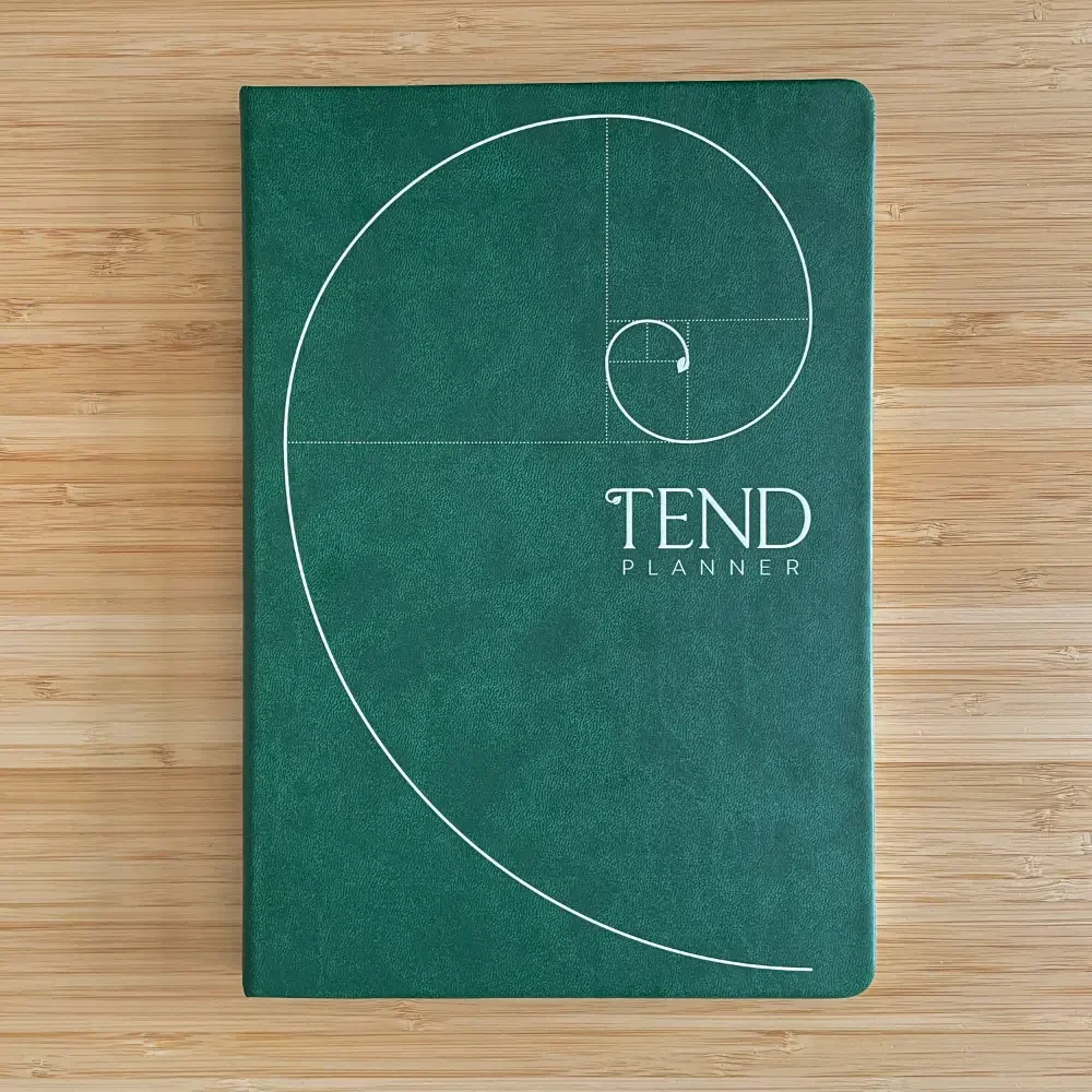 Tend Planner Cover Design