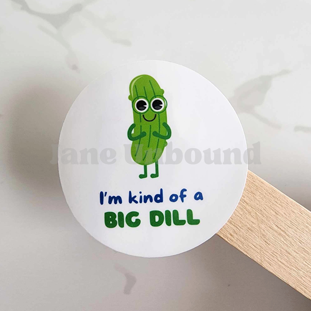 Big Dill Vinyl Sticker Decal