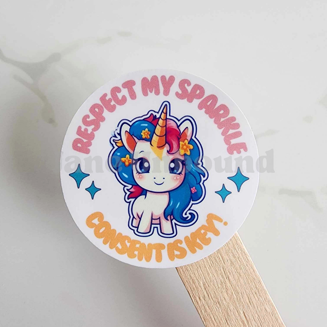 Respect My Sparkle Vinyl Sticker Decal