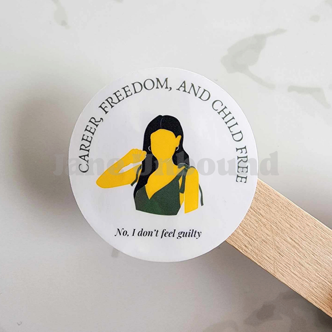 I Don't Feel Guilty Vinyl Sticker Decal