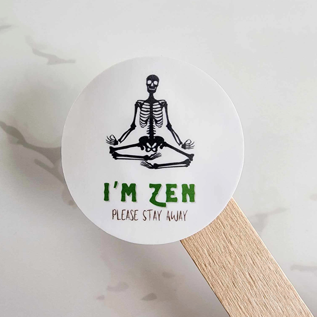 I'm Zen Vinyl Sticker Decal