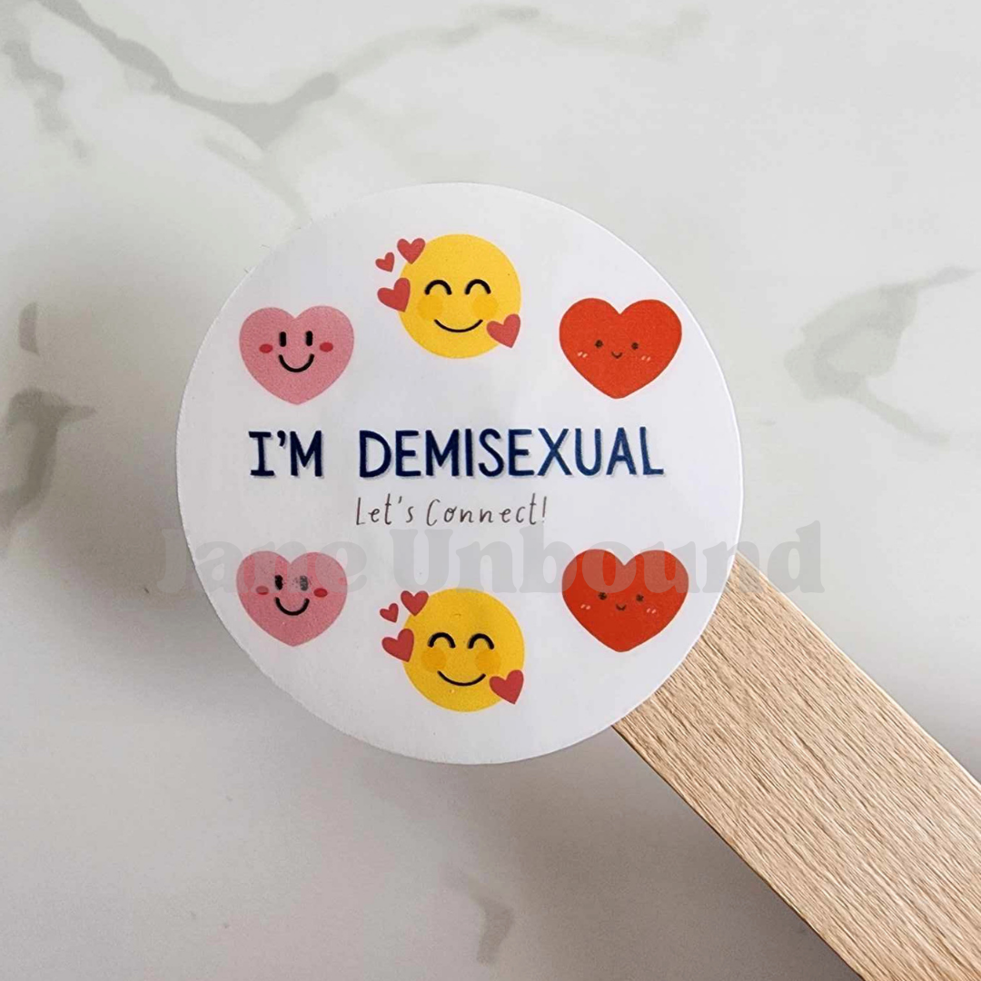 I'm Demisexual Vinyl Sticker Decal