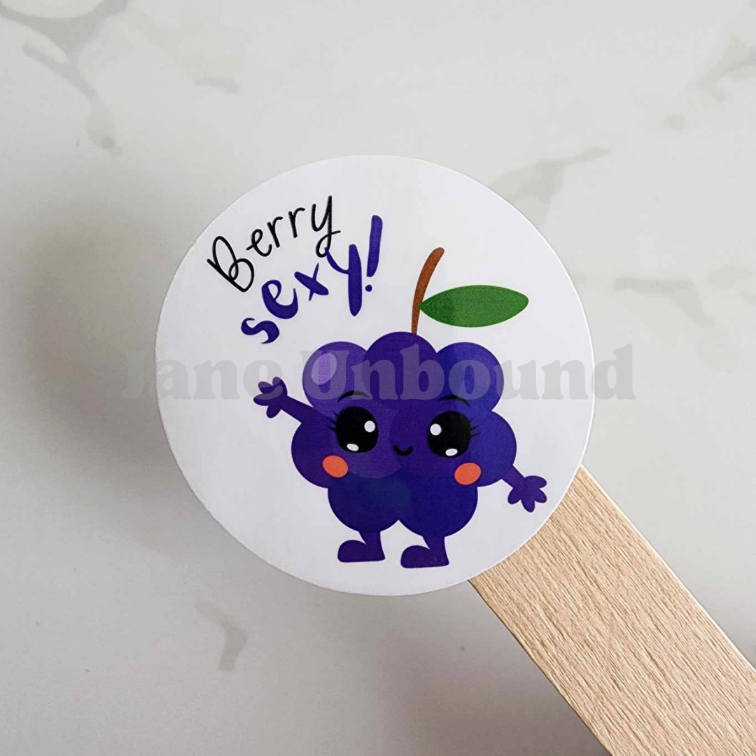Berry Sexy Vinyl Sticker Decal