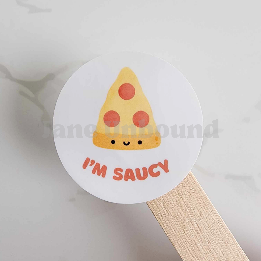 I'm Saucy Vinyl Sticker Decal