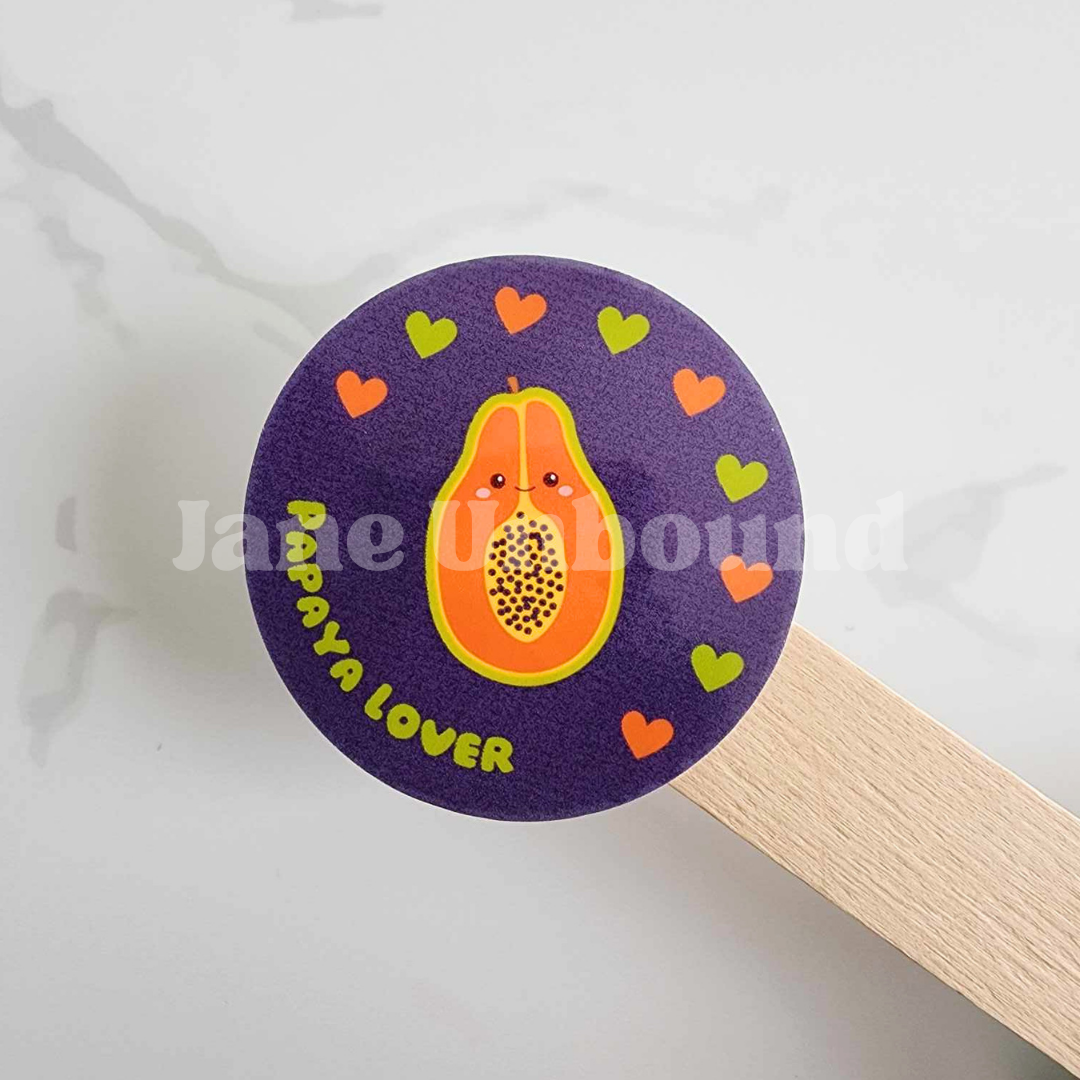 Papaya Lover Vinyl Sticker Decal