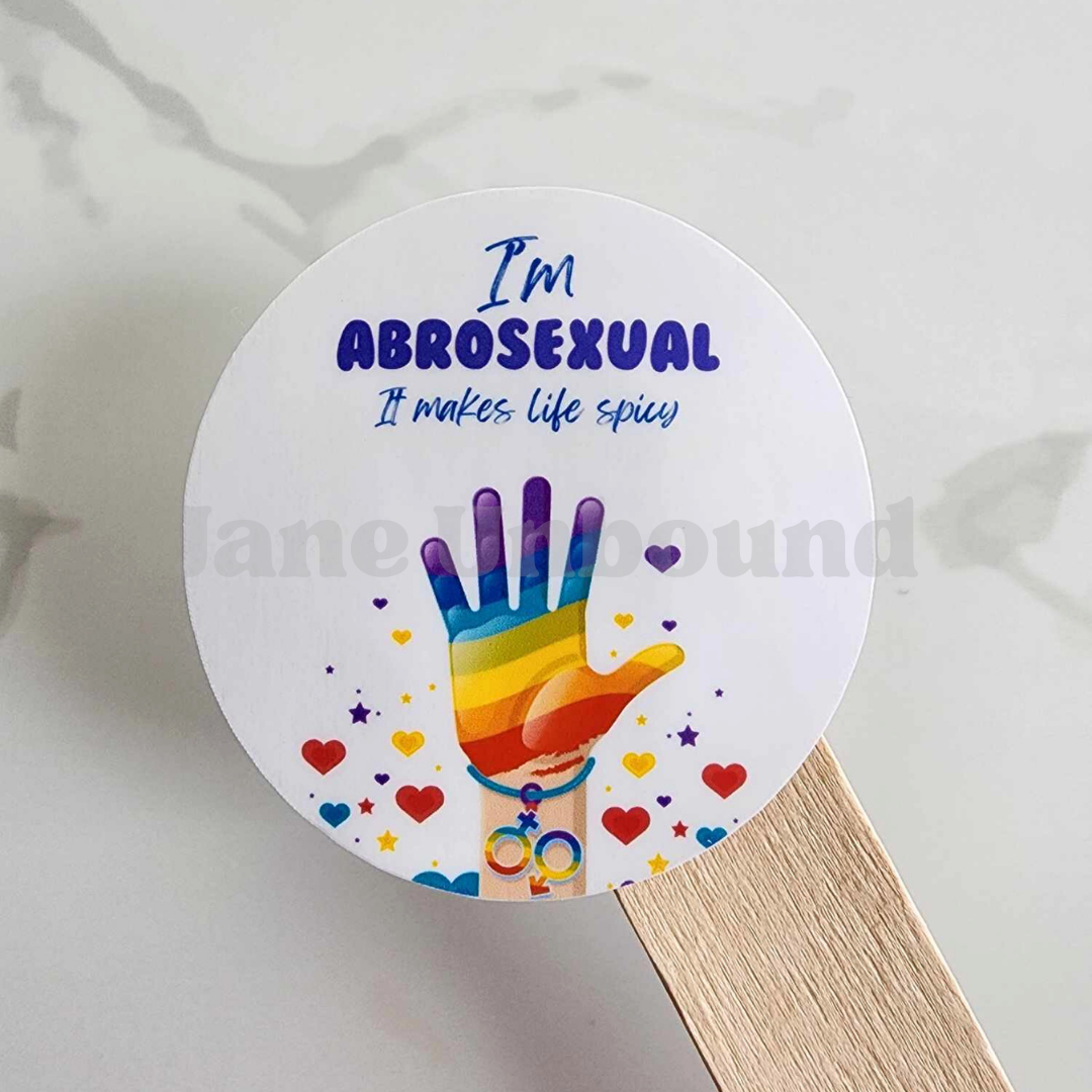 I'm Abrosexual Vinyl Sticker Decal