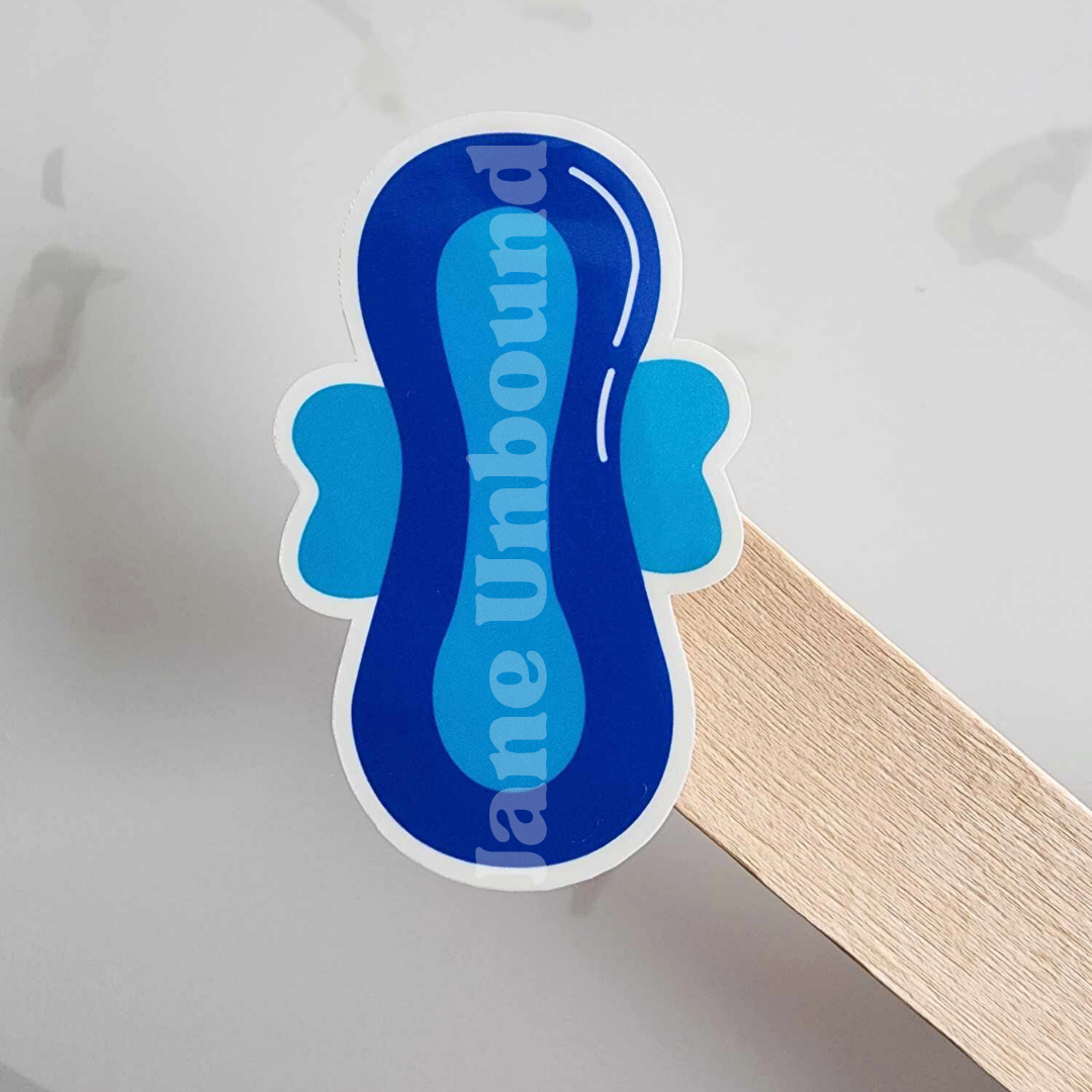 Pad with Wings Vinyl Sticker Decal