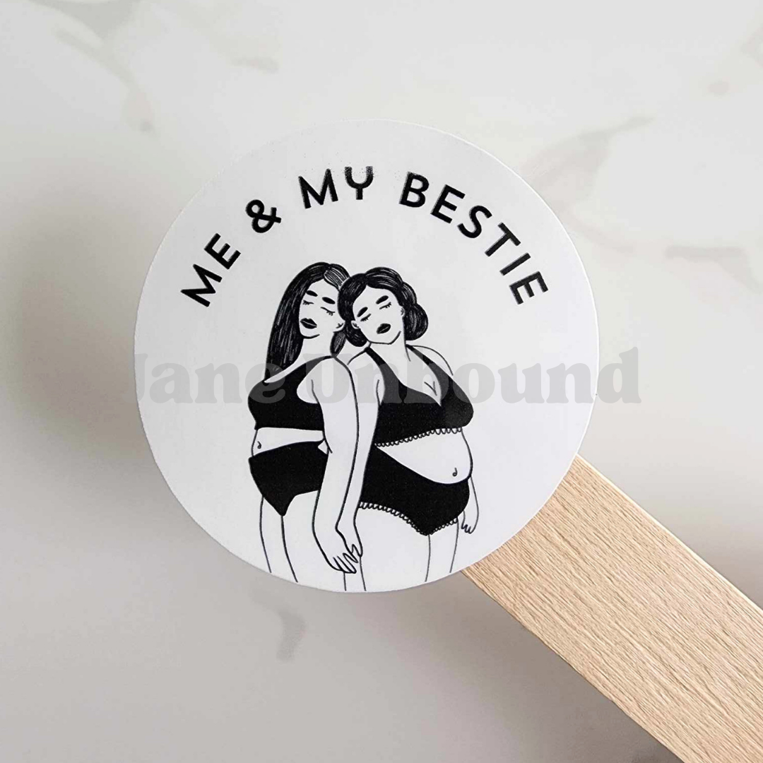 Me & My Bestie Vinyl Sticker Decal