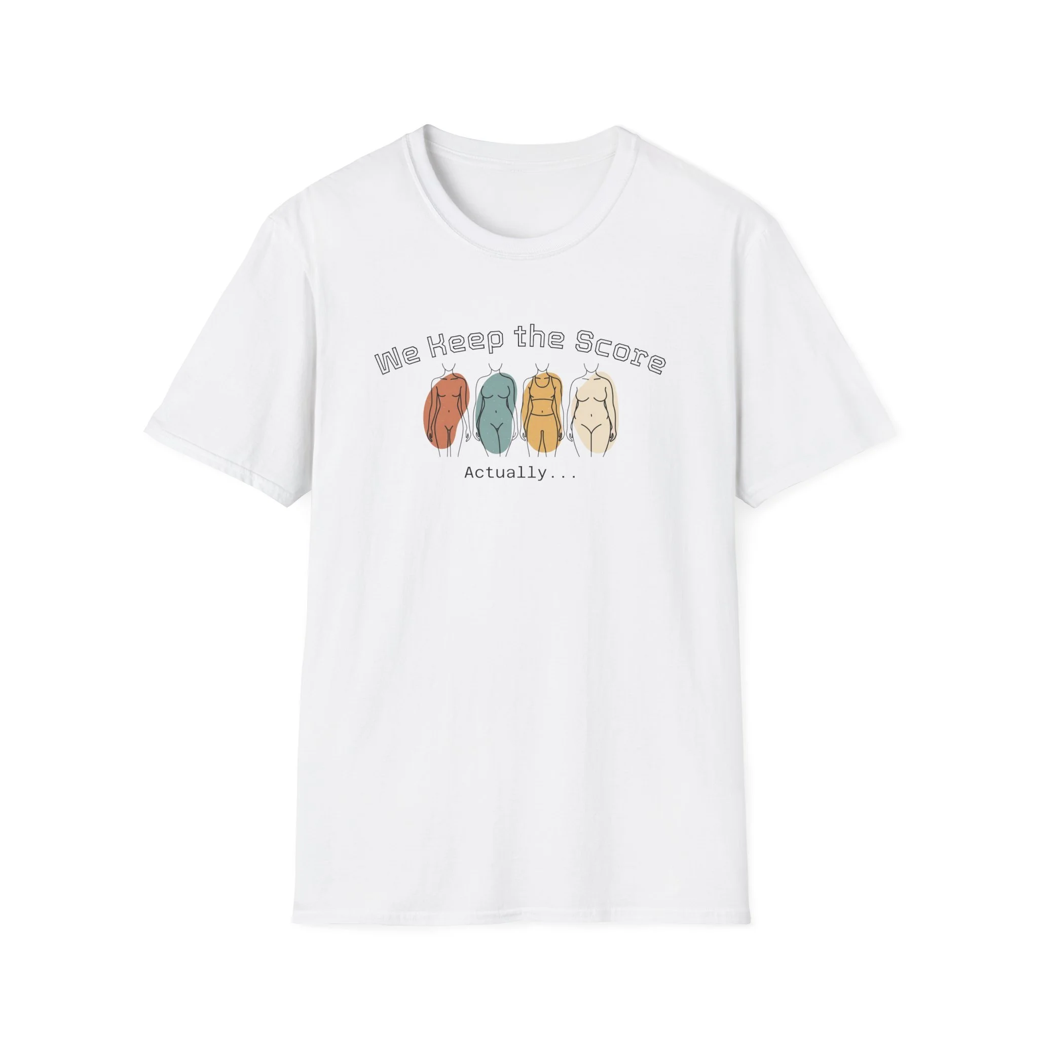 We Keep the Score — Playful Wordplay T-Shirt
