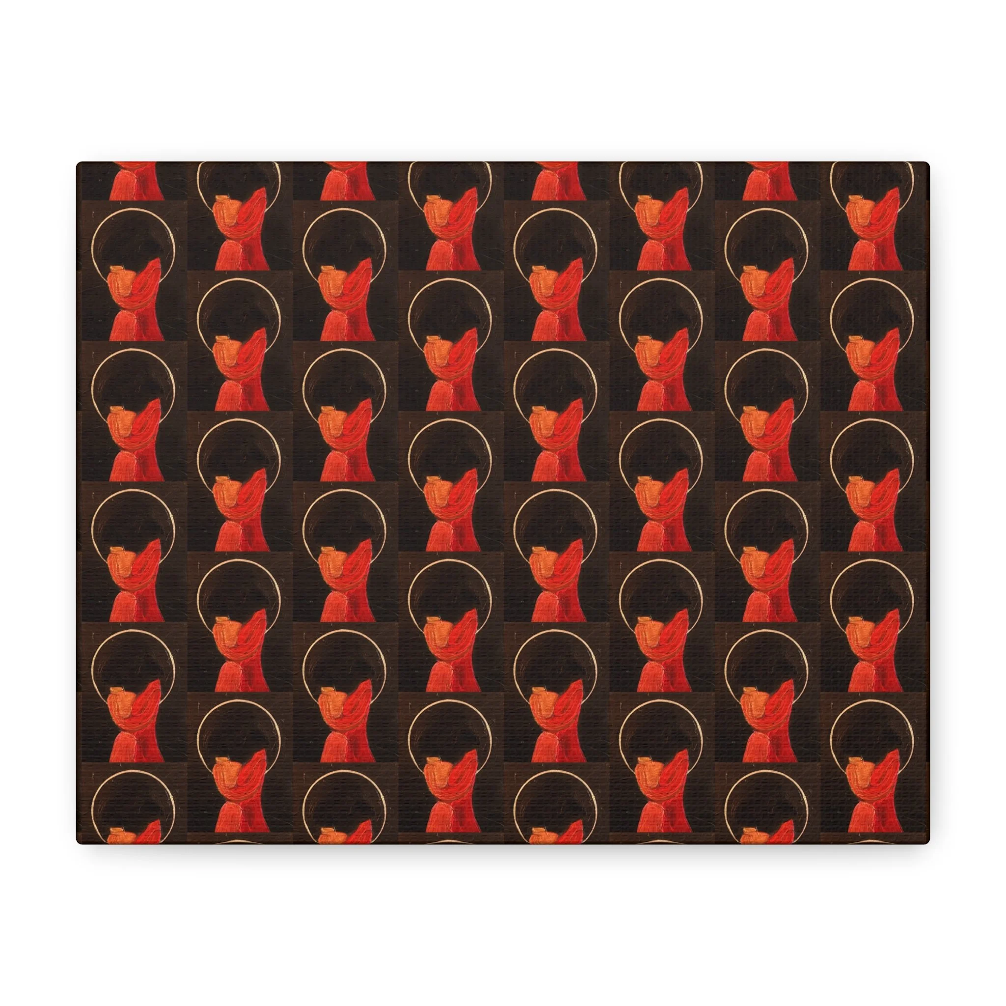 Looking Too Closely Canvas Art Print — Antanika Original 2026 Stretched Matte Canvas