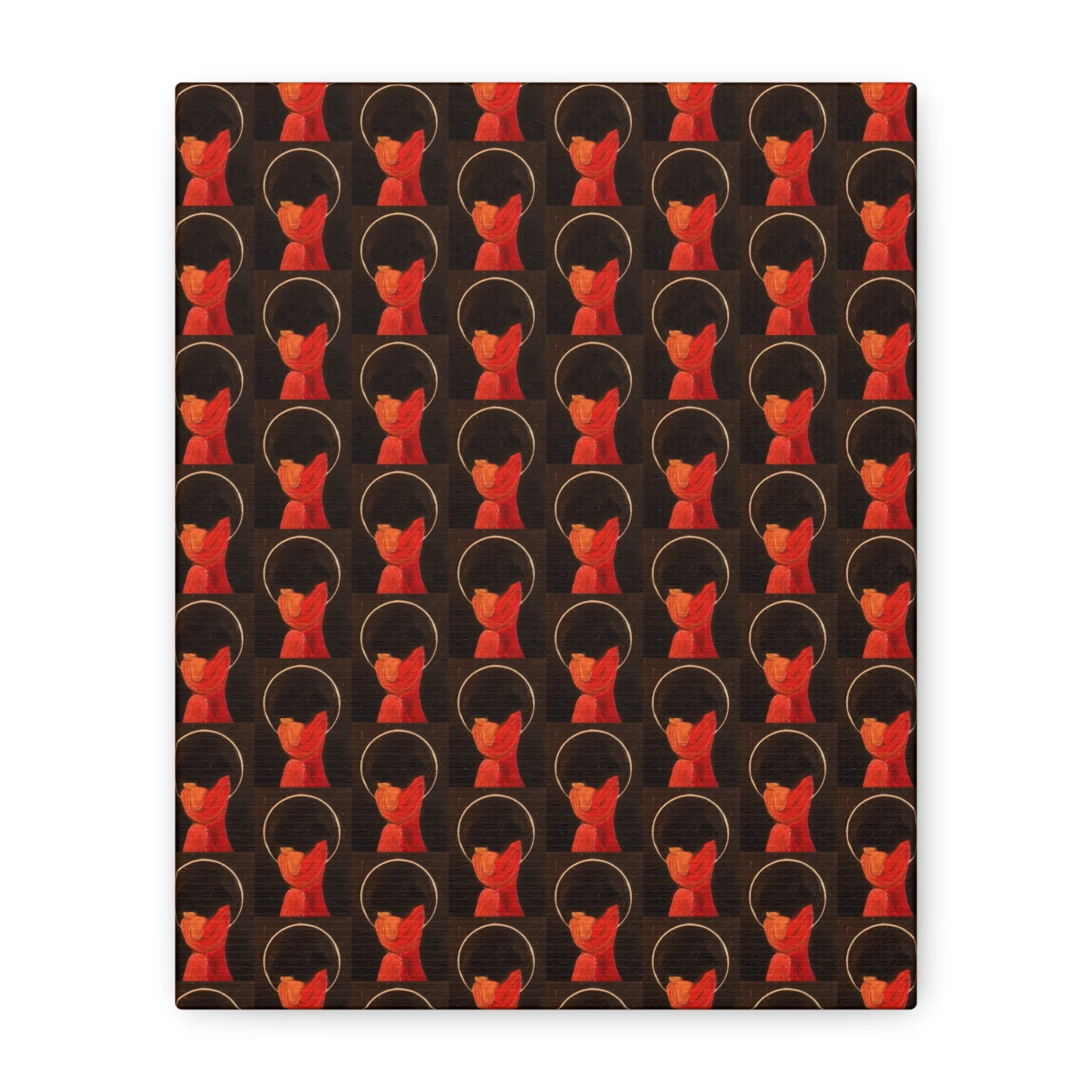 Looking Too Closely Canvas Art Print — Antanika Original 2026 Stretched Matte Canvas