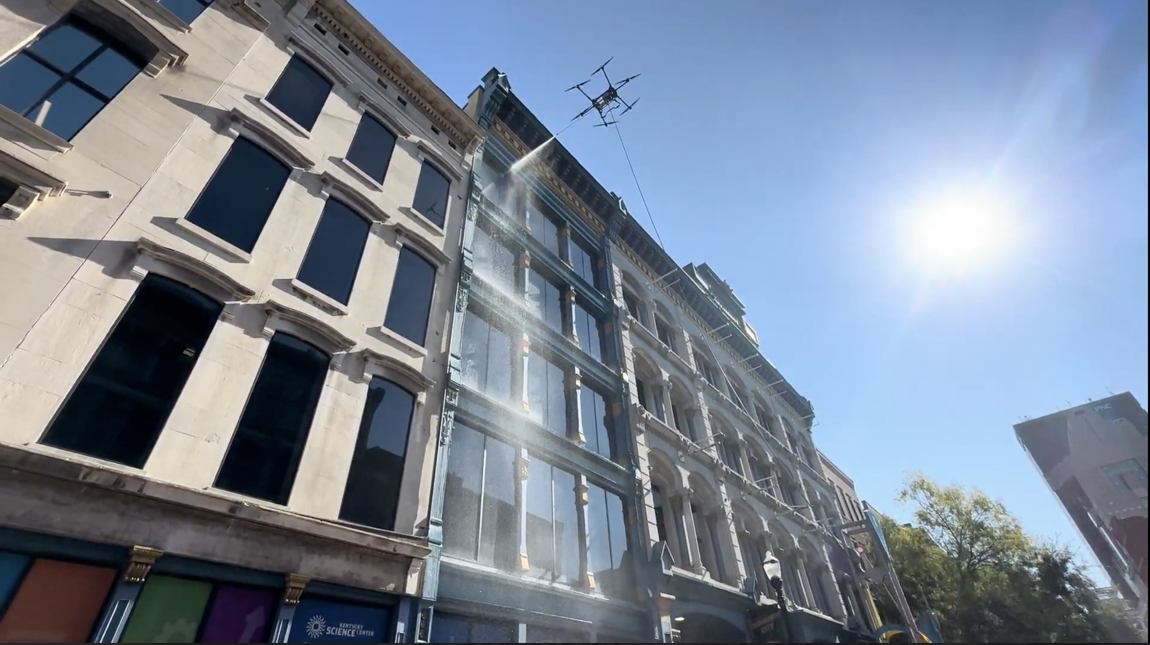 How Drone Technology is Taking Over Commercial Power Washing