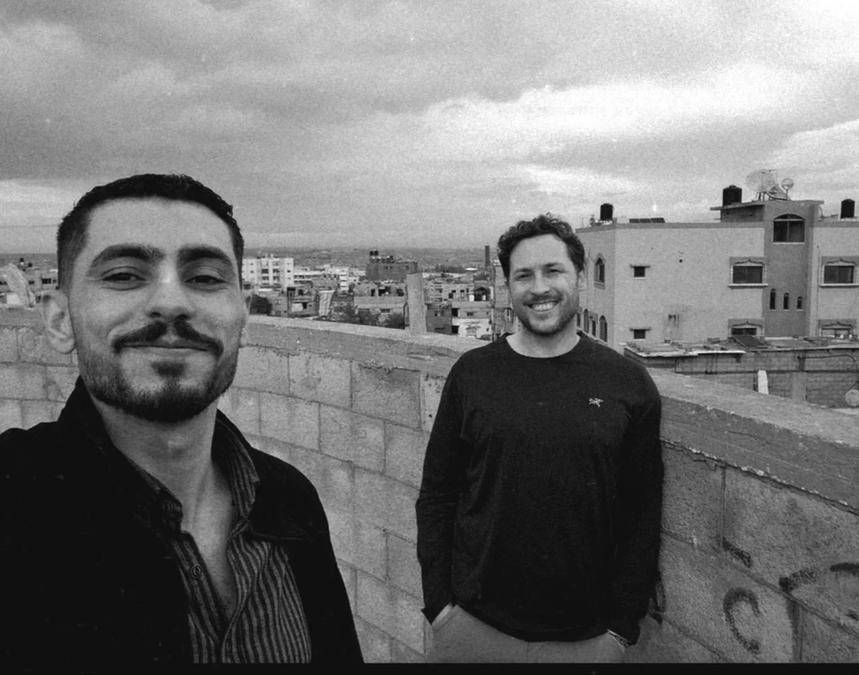      

 
   Today, I met Dr. lan; a kind and compassionate emergency doctor from Canada who promised months ago that he would do everything he could to come to Gaza and help. My family and I invited him for lunch, and it truly felt like a different k