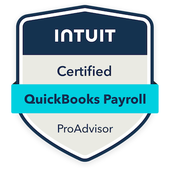 Intuit QuickBooks Payroll Certified ProAdvisor badge