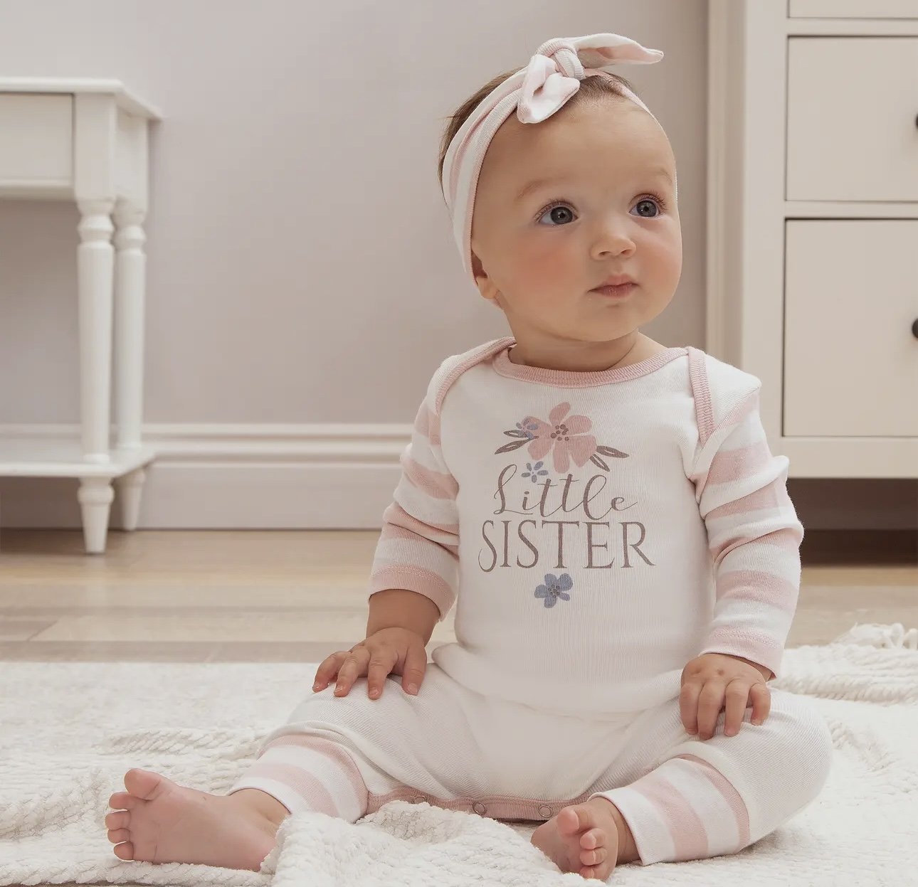 Little Sister Romper (3-6M)