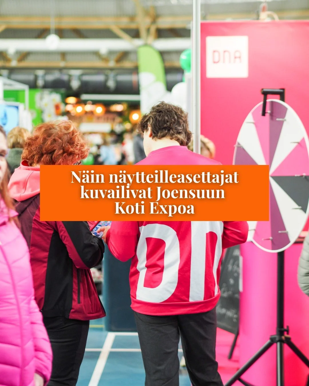 Saatiin mielett&ouml;m&auml;n ihanaa palautetta parin kuukauden takaisesta Joensuun Koti Expo -tapahtumasta! 🧡

Nyt katseet kohti Kokkolaa, ja mukaan ehtii viel&auml;! Kannattaa toimia nopeasti, sill&auml; areena t&auml;yttyy huikeaa vauhtia. Mukana