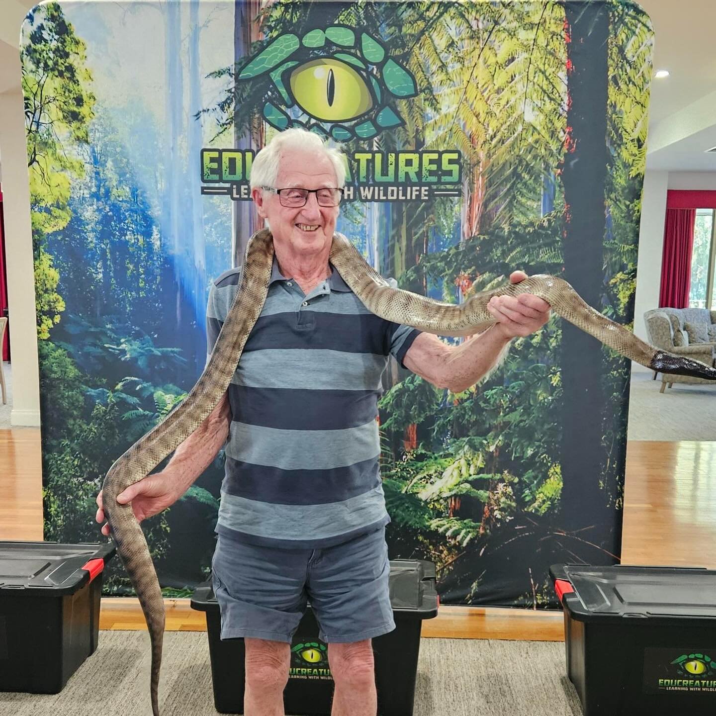 Who says animal shows are just for kids?! 🐍
We create opportunities for people of all ages and abilities to learn, get involved, and experience wildlife up close. 🌿#educreatures #educreatureszoo #learningwithwildlife #wildlife #nature