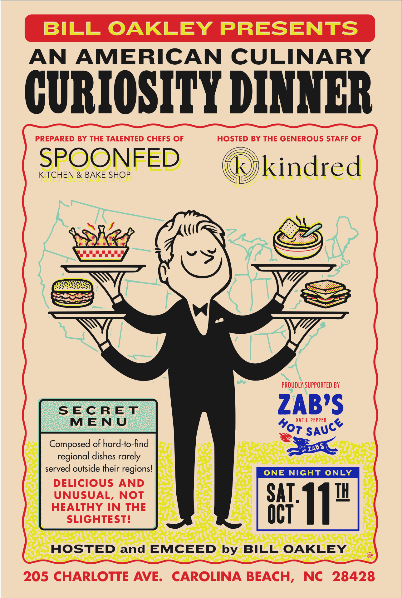 Kindred | Bill Oakley Presents: An American Culinary Curiosity Dinner