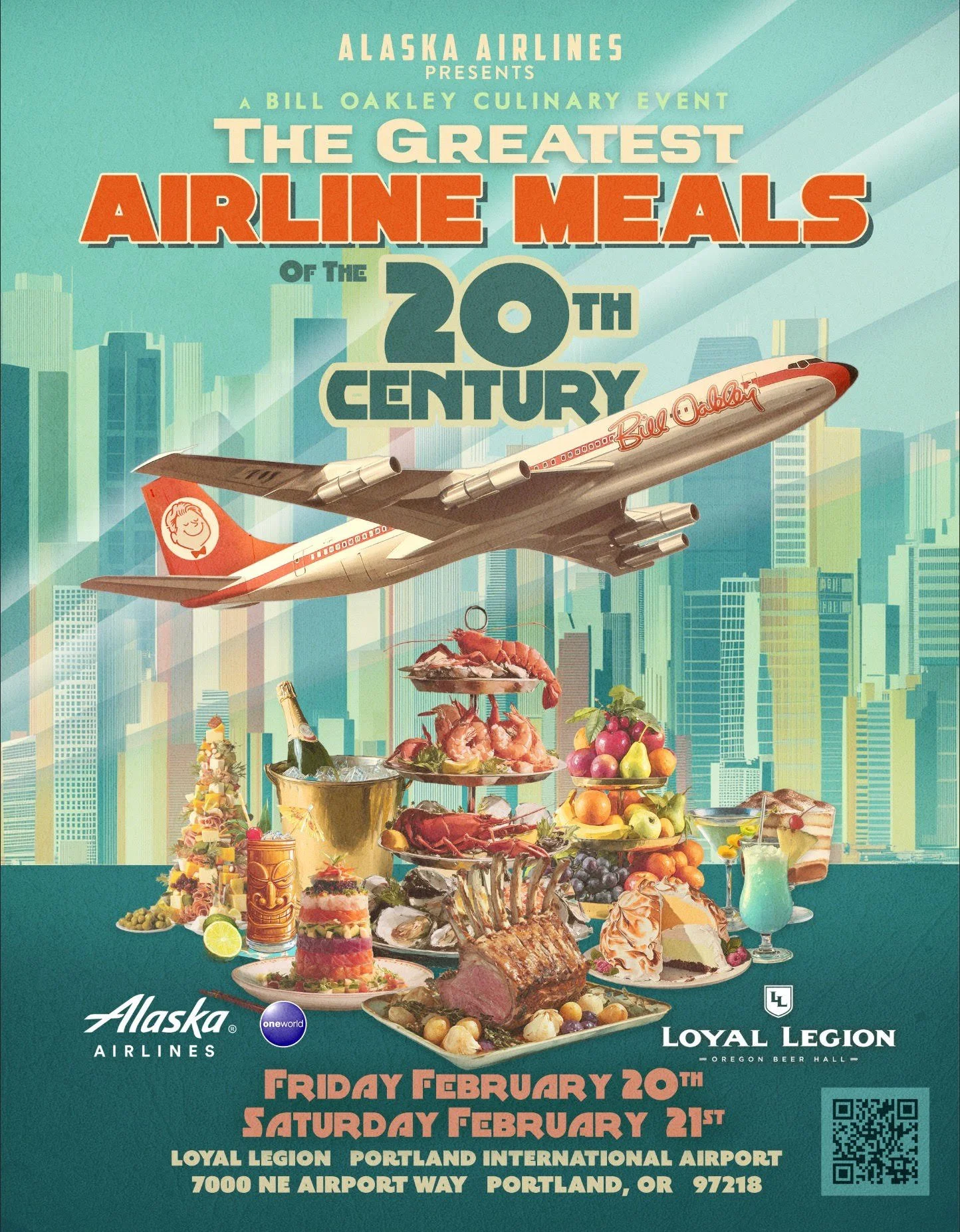 Loyal Legion | Bill Oakley Presents: The Greatest Airline Meals of the 20th Century
