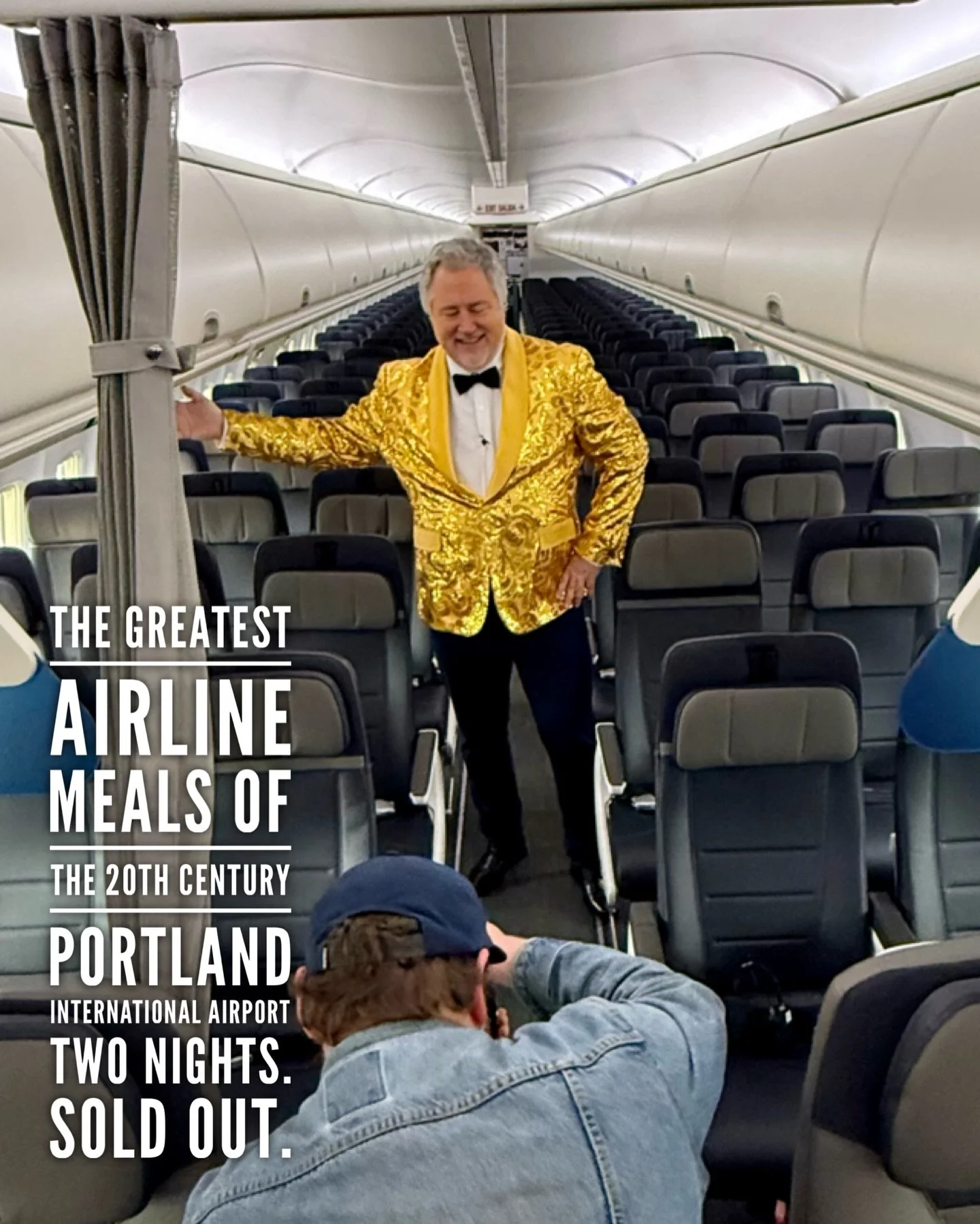 Both nights sold out in 32 hours.

Thank you to the six sponsors who believed in it from the beginning, especially @AlaskaAir for coming aboard at an awesome level.

Much appreciation to @loyallegionoregon @straightawaycocktails @aviationgin @binaryb