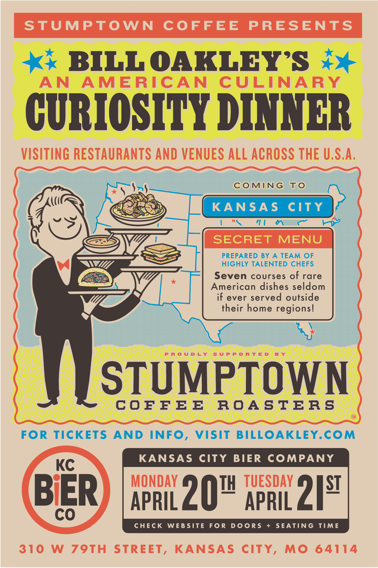 Kansas City Bier Company | Bill Oakley Presents: An American Culinary Curiosity Dinner