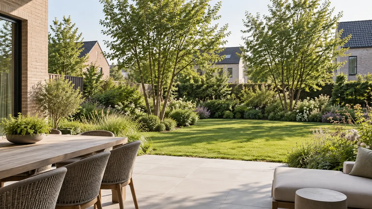 Bomen tegen inkijk: privacy zonder je tuin donker te maken