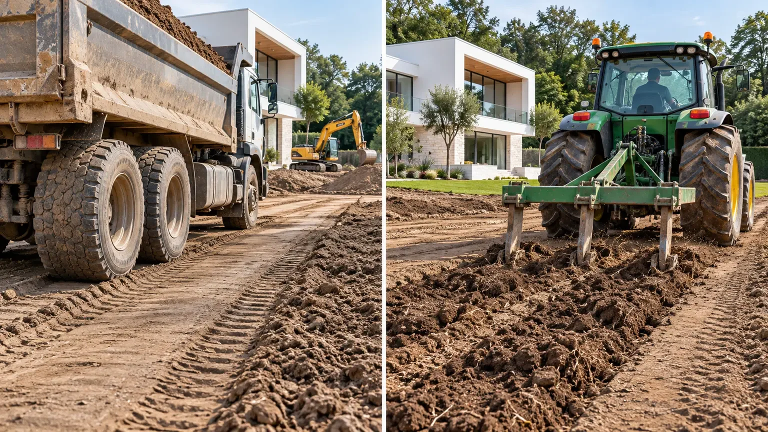 Verdichte tuinbodem na de bouw: volstaat frezen?