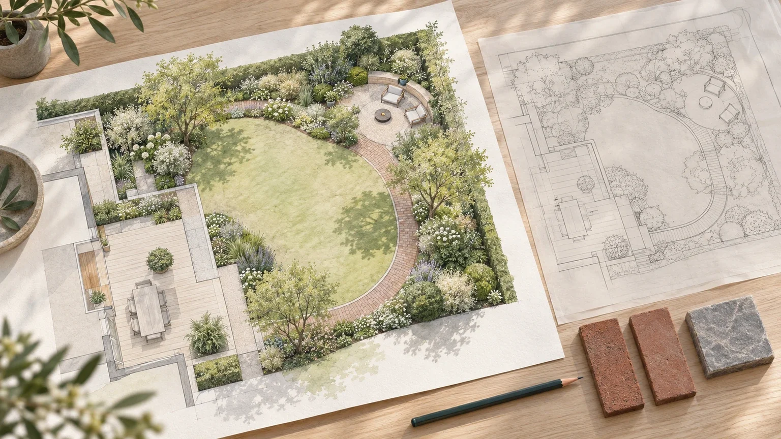 Kan je met een tuinconcept al offertes aanvragen?