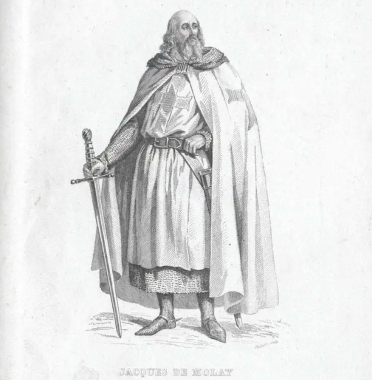 Jacques de Molay — Last Grand Master of the Knights Templar (1292–1314)